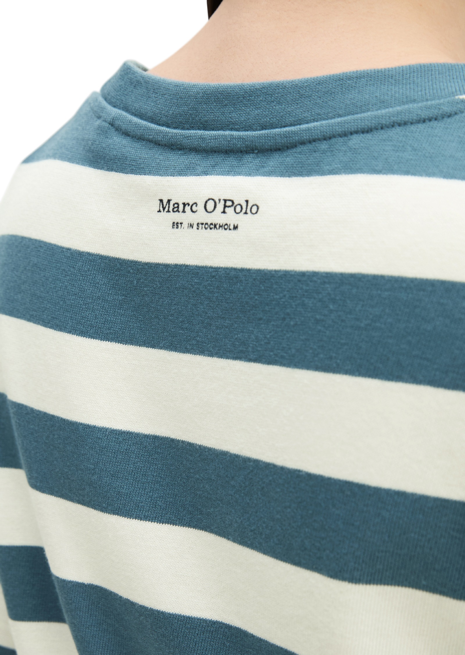 Marc O'Polo T-shirt rayé, loose en jersey simple doux