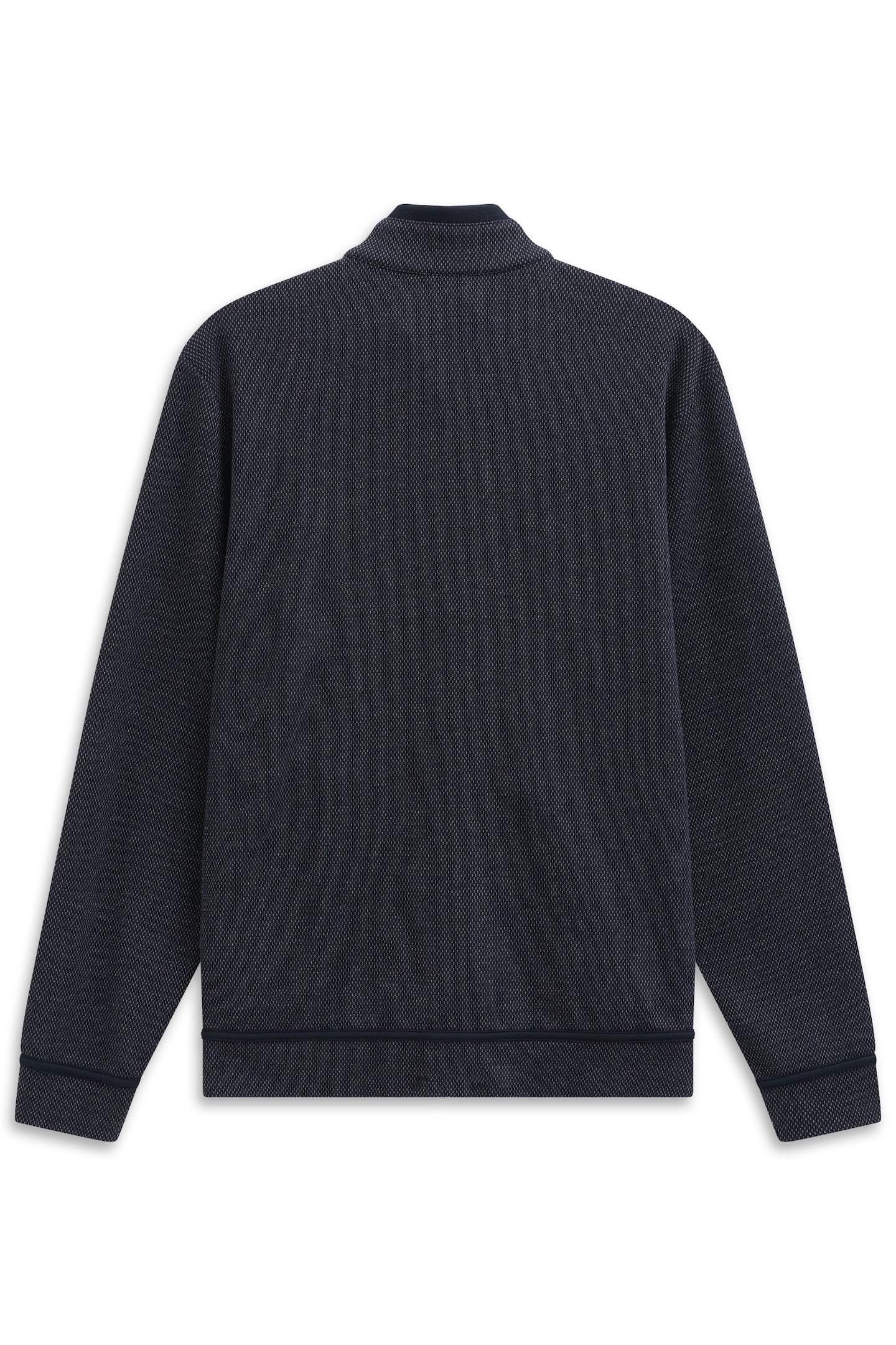 bugatti Sweatjacke »Modern Fit« mit Stehkragen und aus Baumwollmix