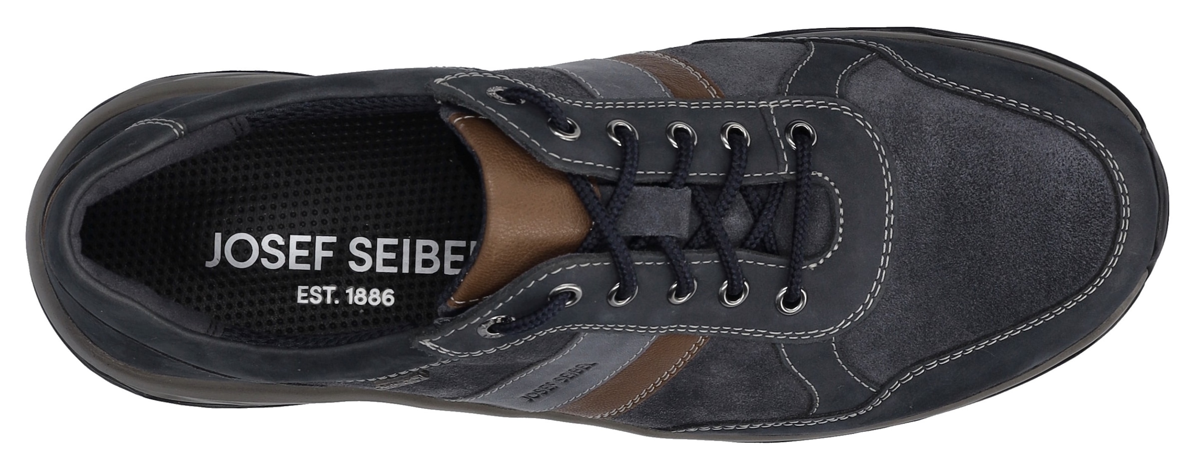 Josef Seibel Schnürschuh »Leroy 56«  Freizeitschuh, Komfortschuh mit TEX-Ausstattung, Weite H (sehr weit)