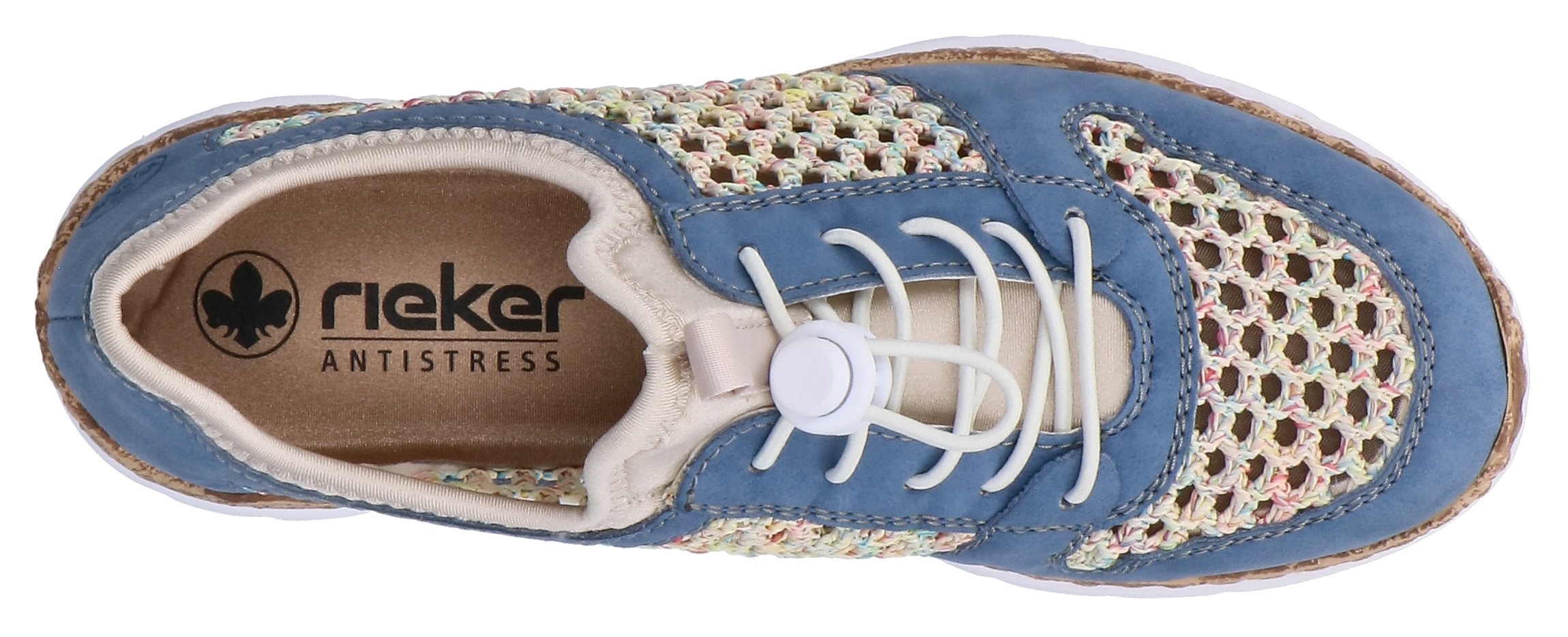 Rieker Baskets slip-on  Slipper, sneaker de loisir, chaussure basse avec fermeture rapide