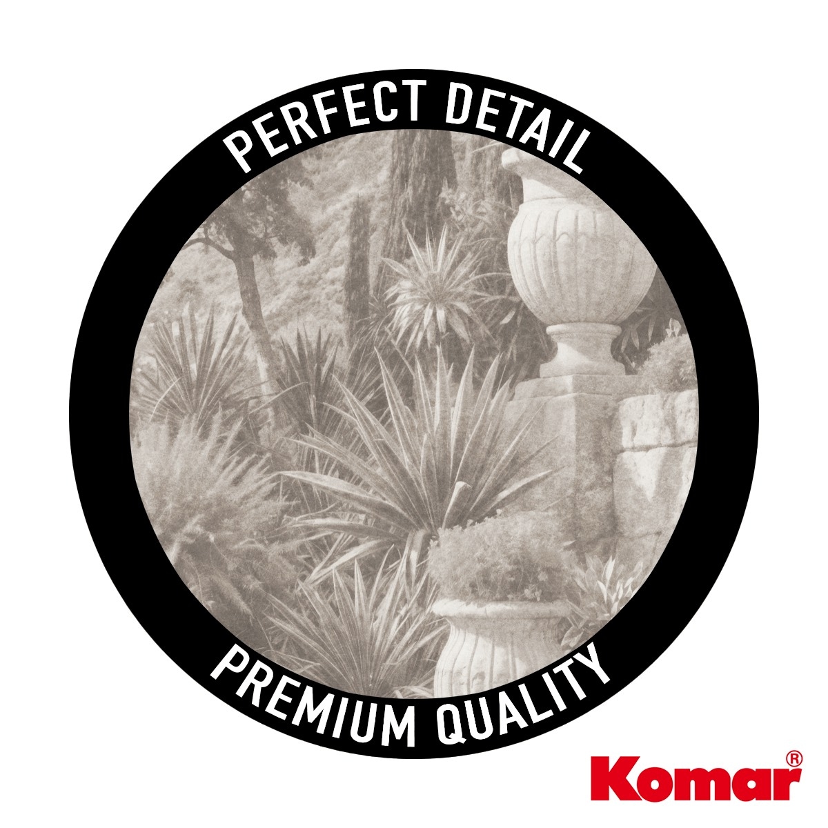 Komar Papier peint photo »Vlies Fototapete - Trompe l'oeil - Grösse 400 x 250 cm« imprimé