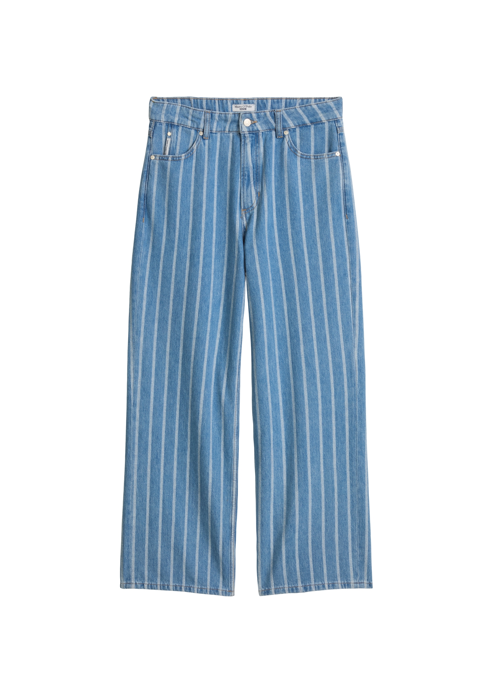 Marc O'Polo DENIM Jeans large Modèle Tomma wide en coton bio léger
