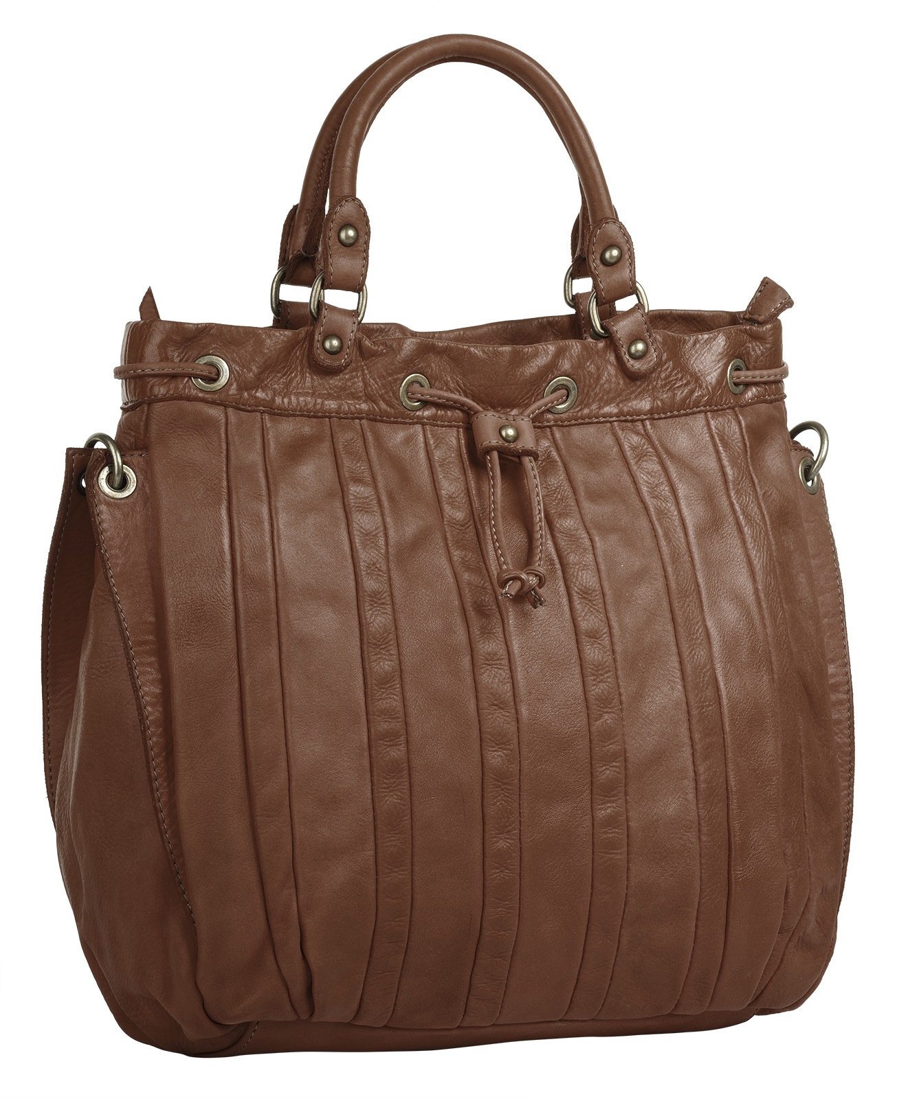 forty° Shopper echt Leder, Made in Italy