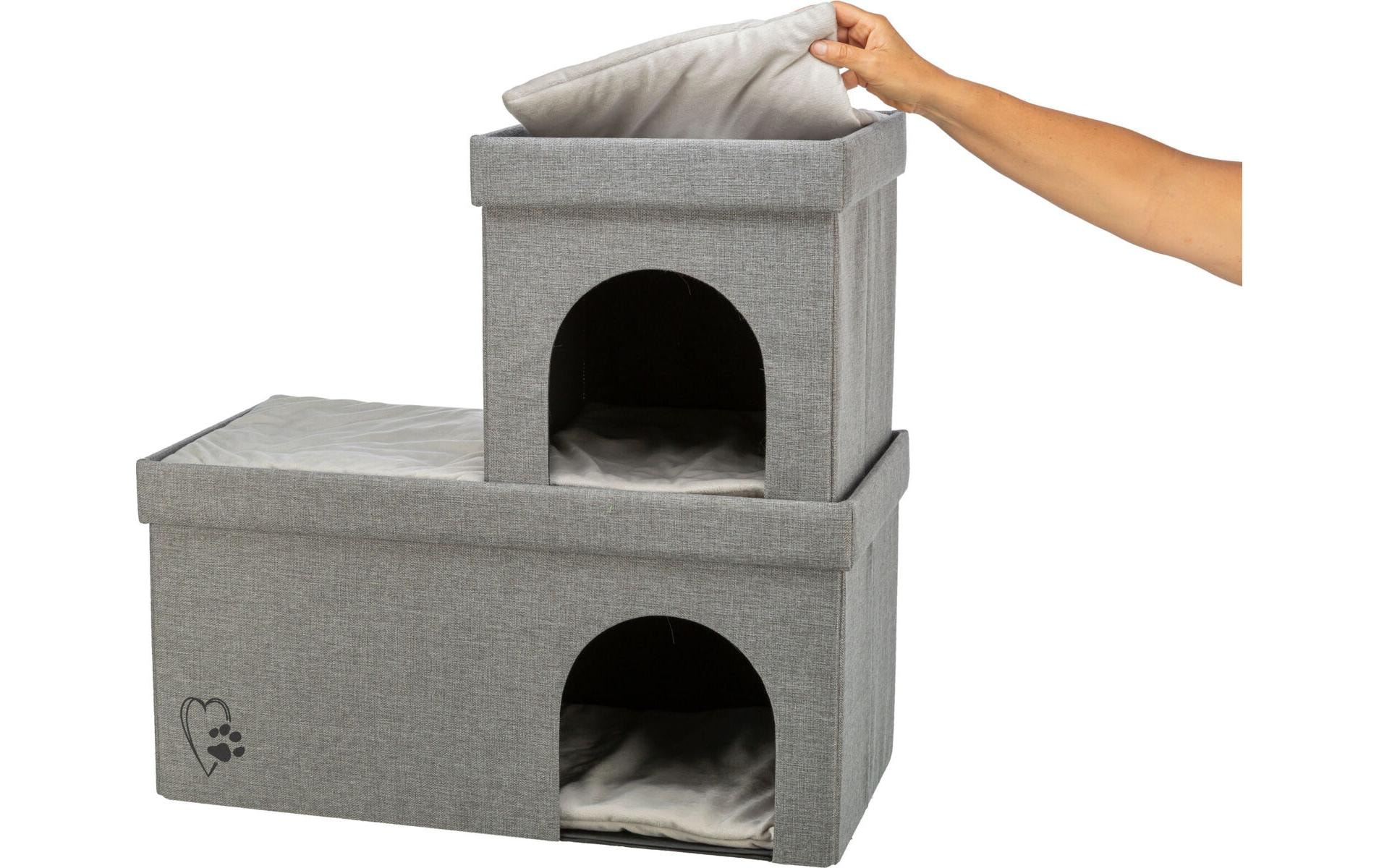 TRIXIE Lit pour animal »Rückzugsort Kimy 76 x 72 x 37 cm« Polyester