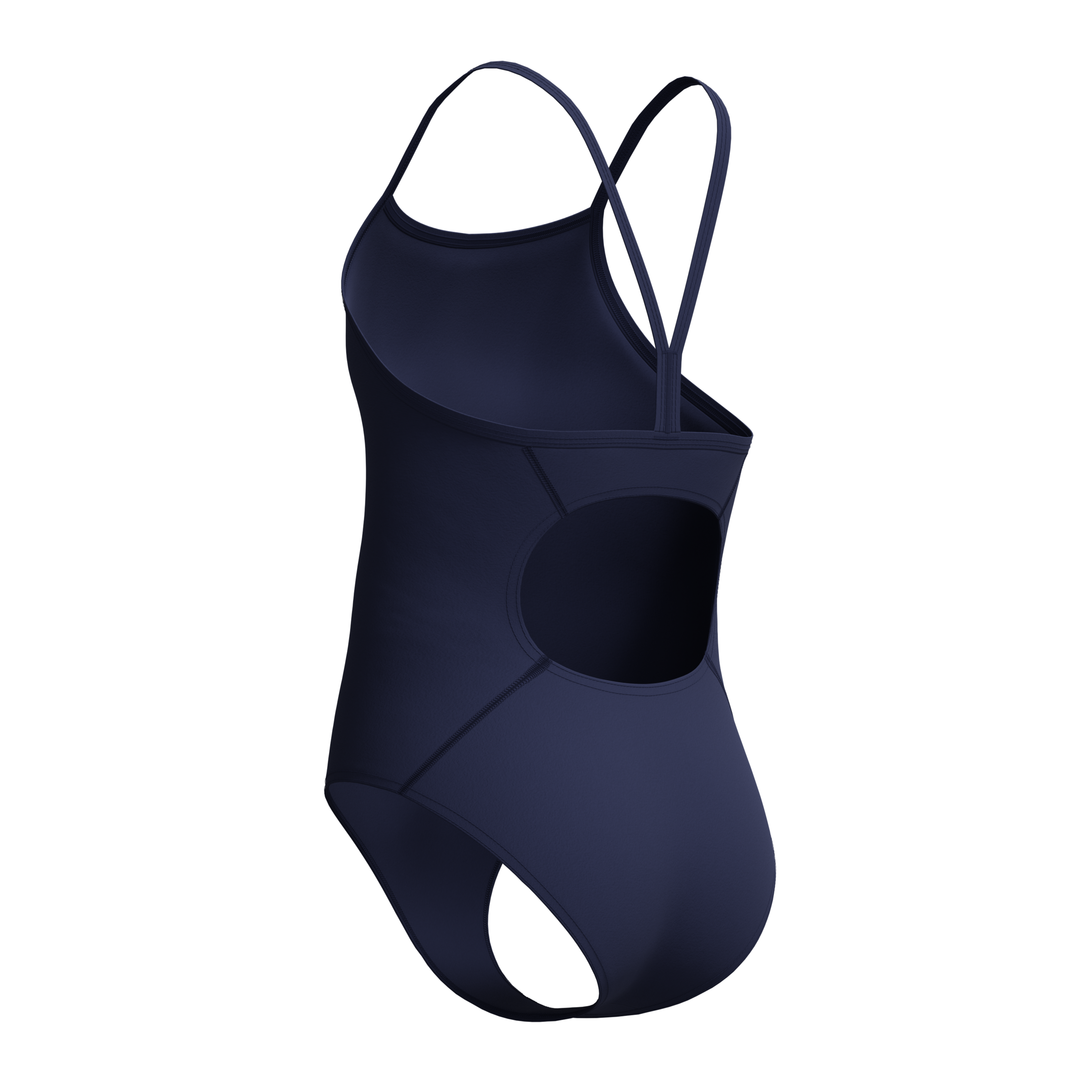 Speedo Maillot de bain pour entraînement junior et cours, avec fines bretelles, résistant au chlore