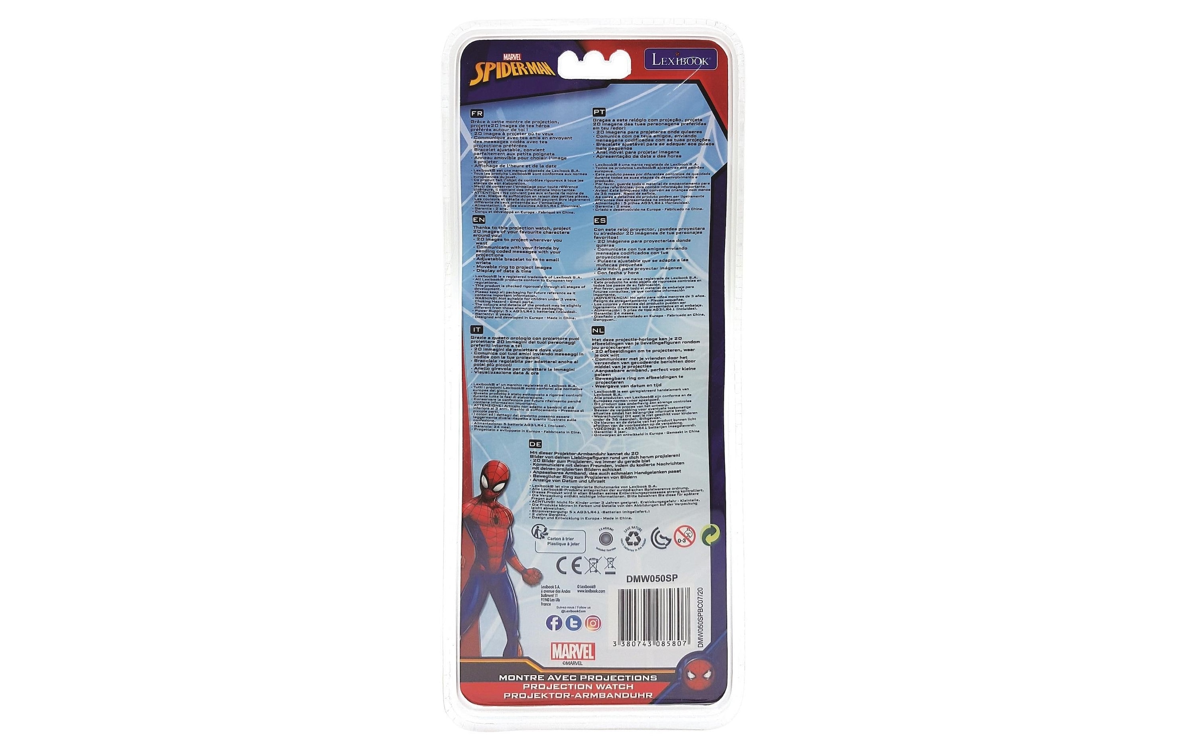 Lexibook® Projektionswecker »Spider-Man«