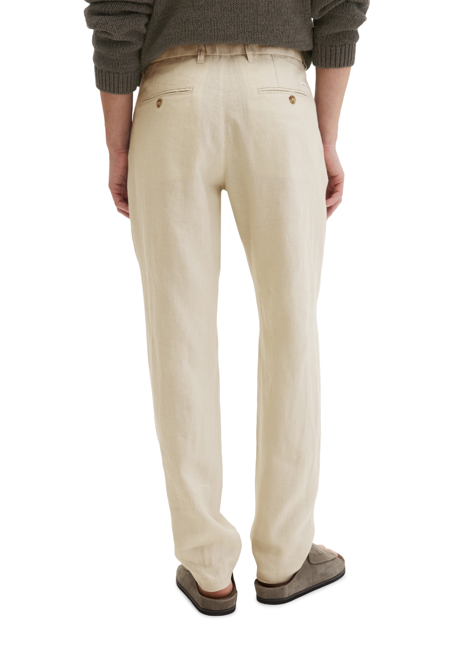 Marc O'Polo Pantalon en lin »Osby jogger pleats«