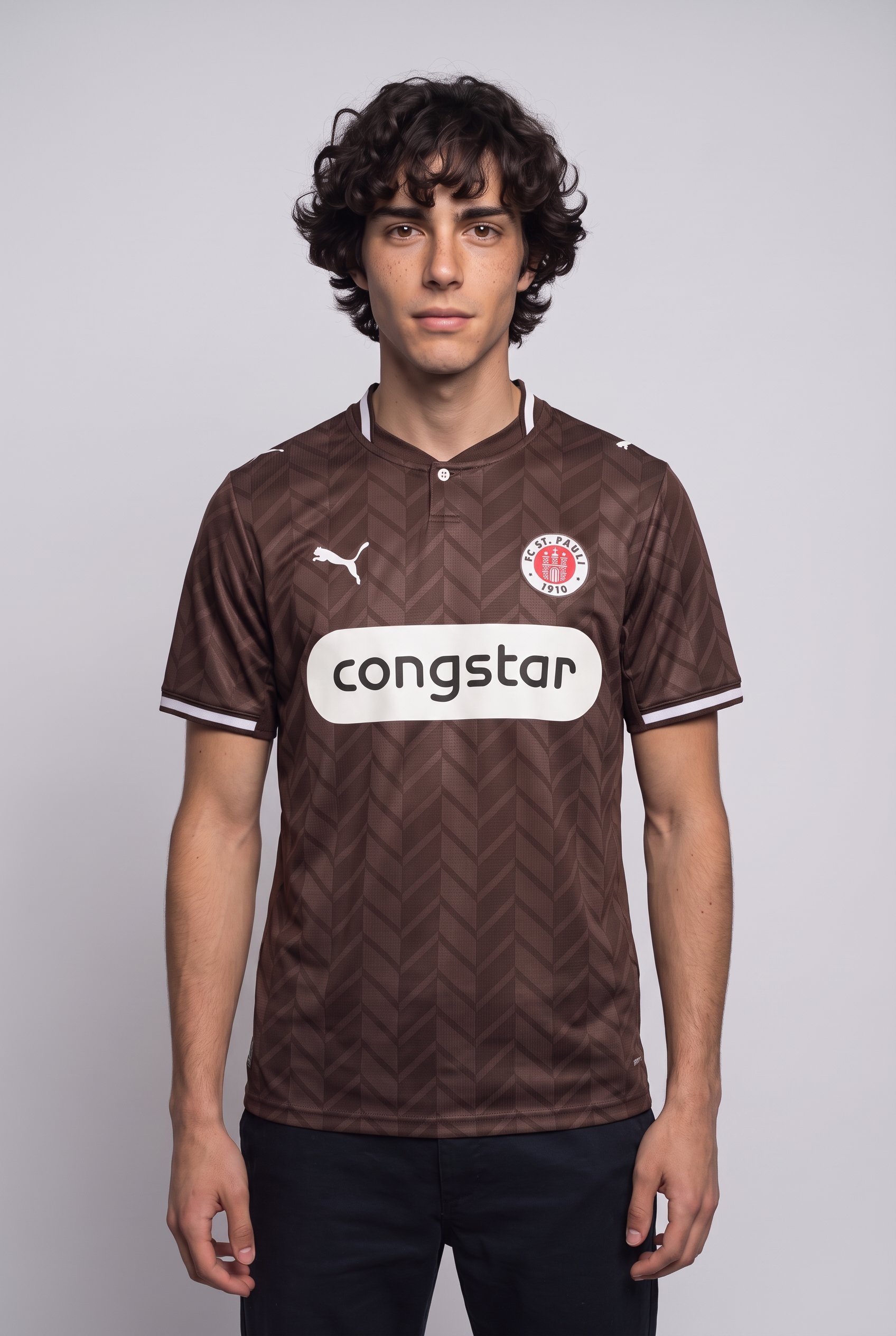 PUMA Fussballtrikot »FCSP HOME JERSEY REPLICA« mit Rundhalsausschnitt, Kurzarm, atmungsaktiv