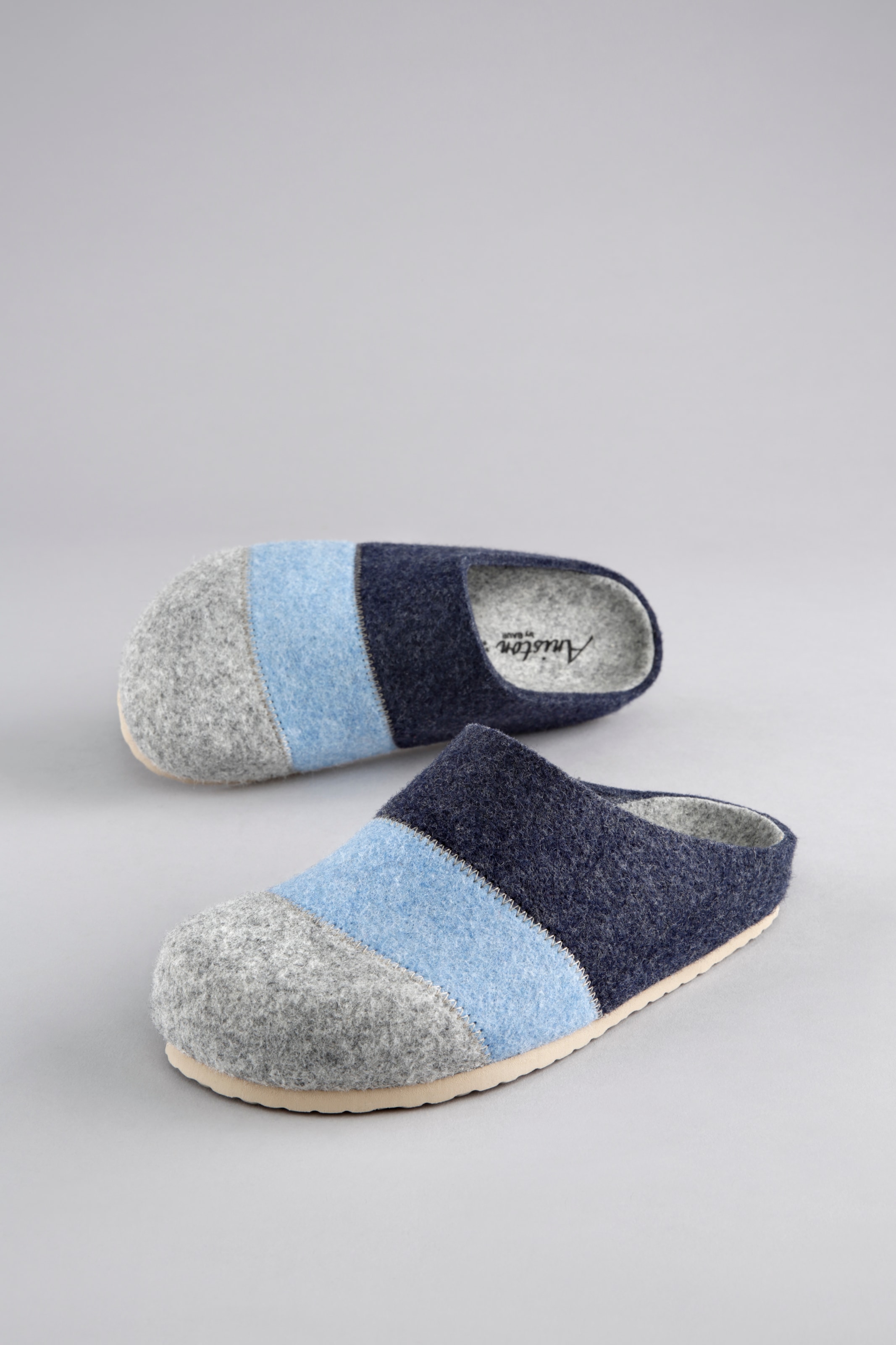 Aniston SHOES Clog »Panal«  Hausschuh, Homeslipper in Patchwork-Optik
