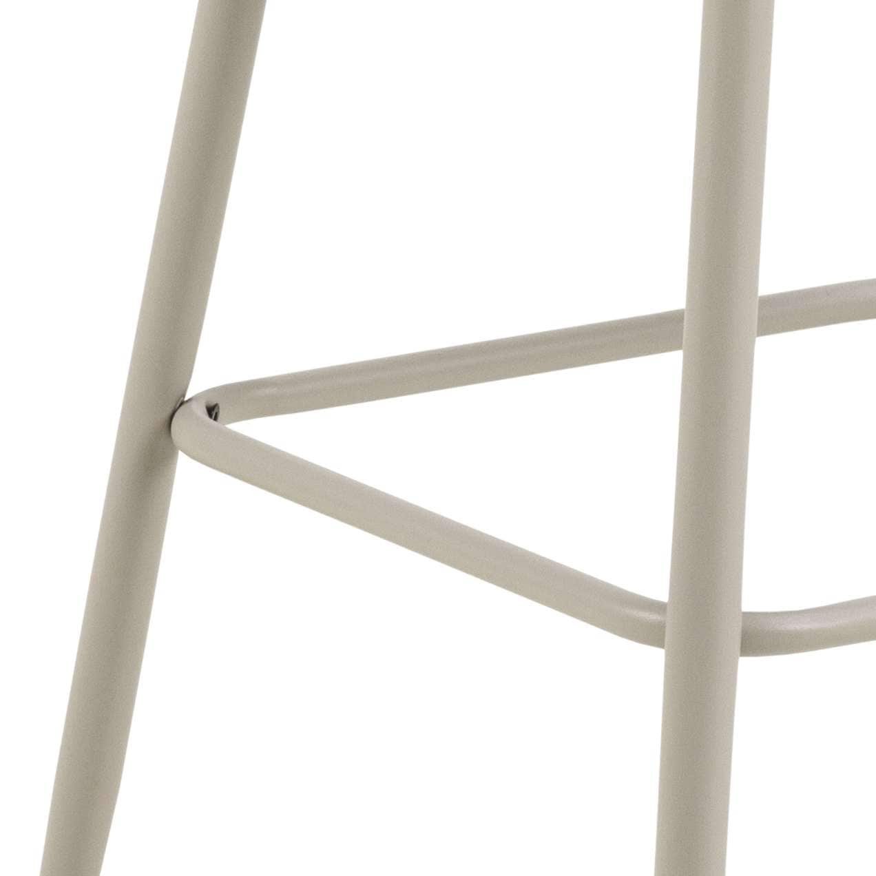ACTONA GROUP Tabouret de bar »Eleanor« Ensemble, 2 cuis tlg. Tabouret de bar, Bâle beige, structure gris mat, 2 pcs