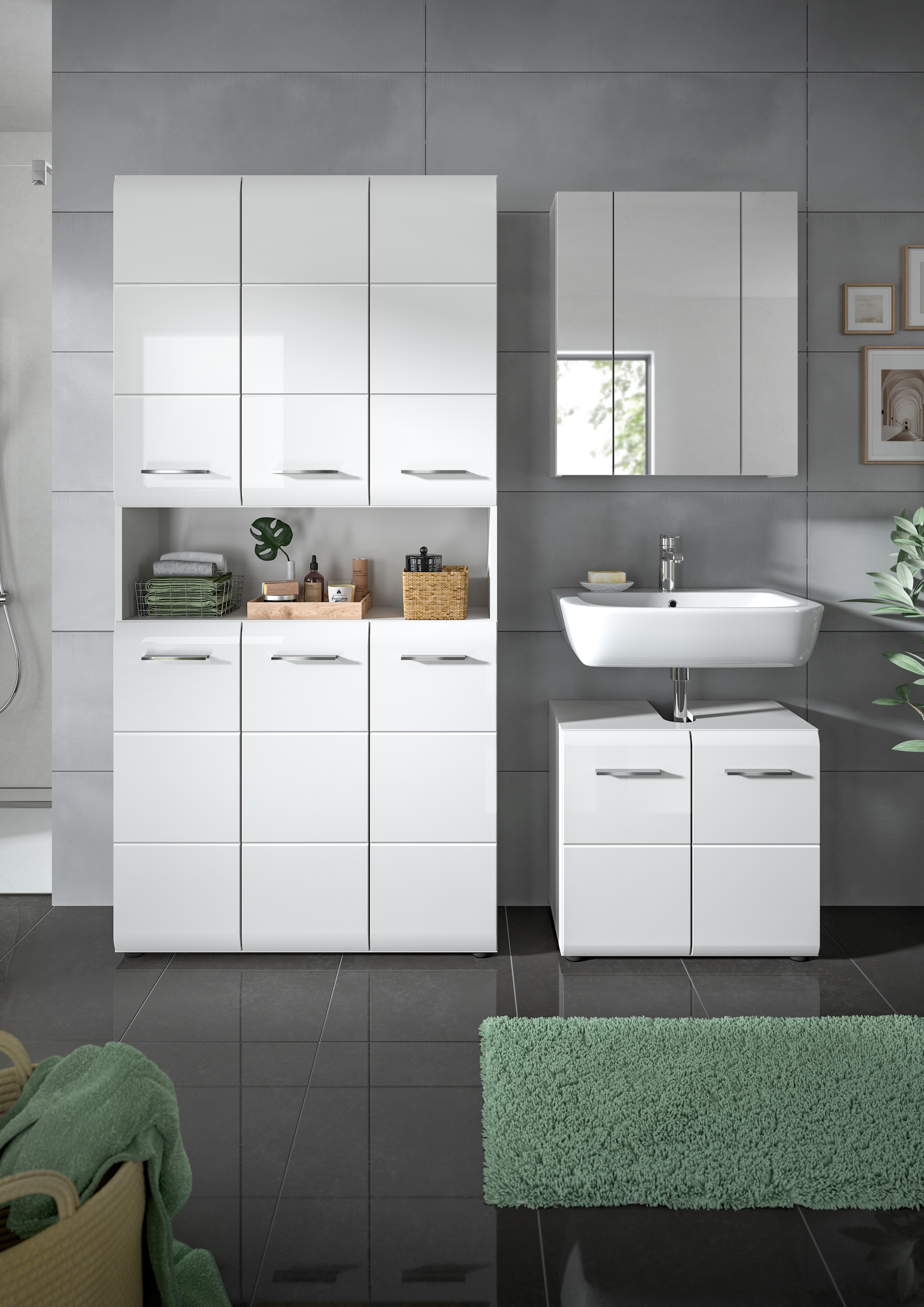 INOSIGN Badezimmer-Set Set, 4 Stk. tlg.