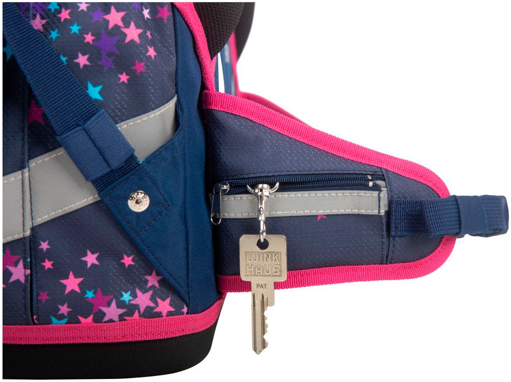 SCHOOL-MOOD® Schulranzen »Champion Pro« retroreflektierende Flächen