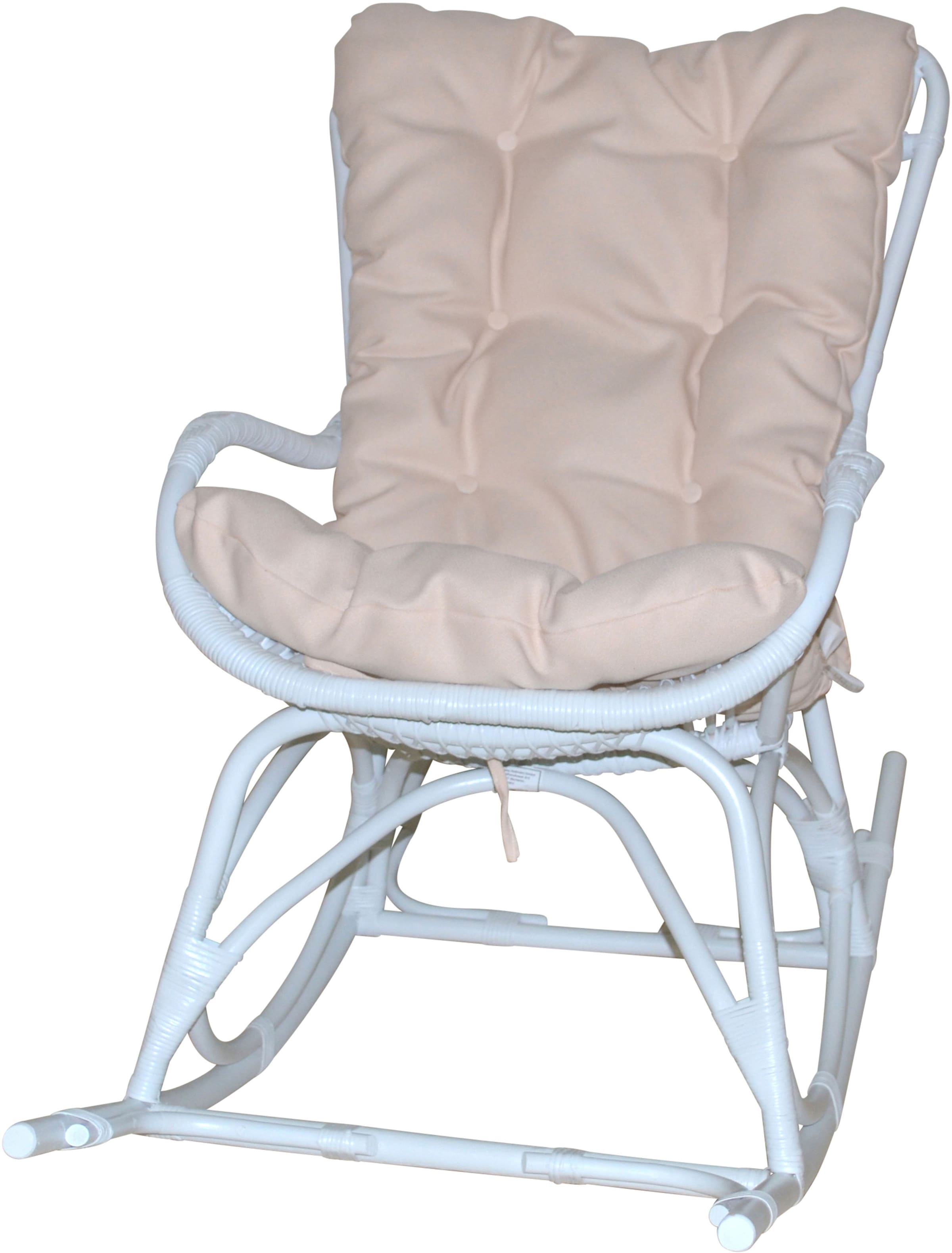 HOFMANN LIVING AND MORE Schaukelsessel 1 Stk. tlg. Handgeflochten