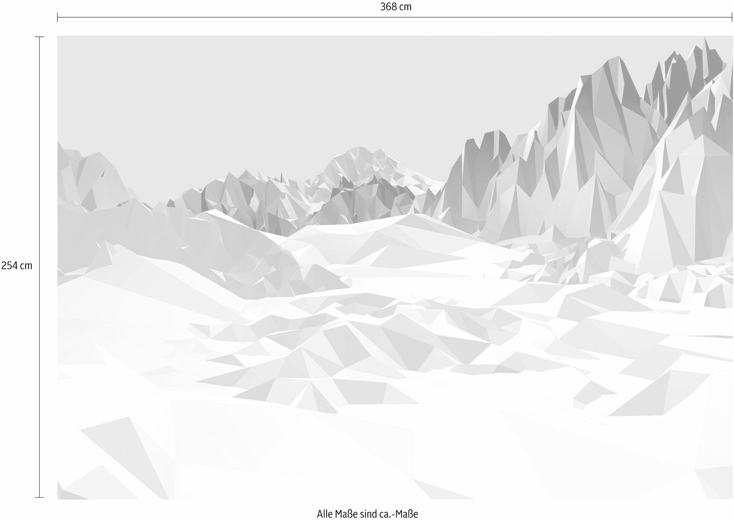 Komar Papier peint photo »Icefields - Grösse 368 x 254 cm« imprimé Wohnzimmer, Schlafzimmer