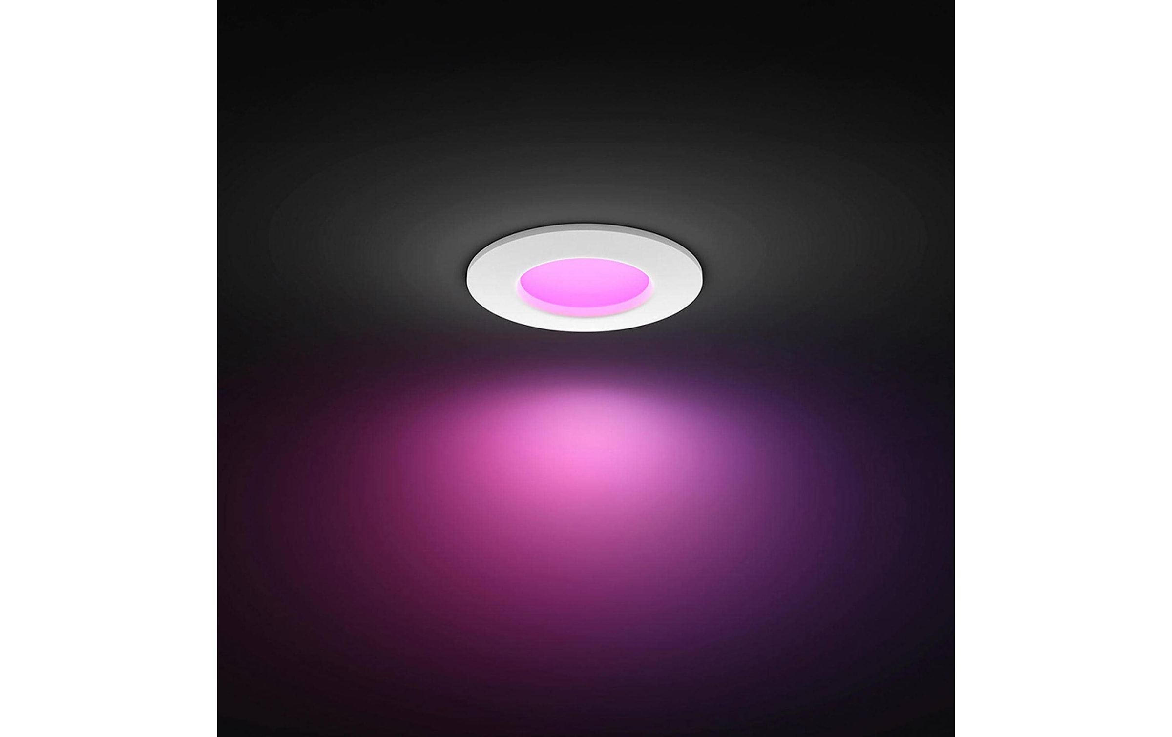 Philips Hue Plafonnier »Philips Hue Deckenleuchte WCA Slim Recessed Light S« RVB | blanc chaud - blanc froid