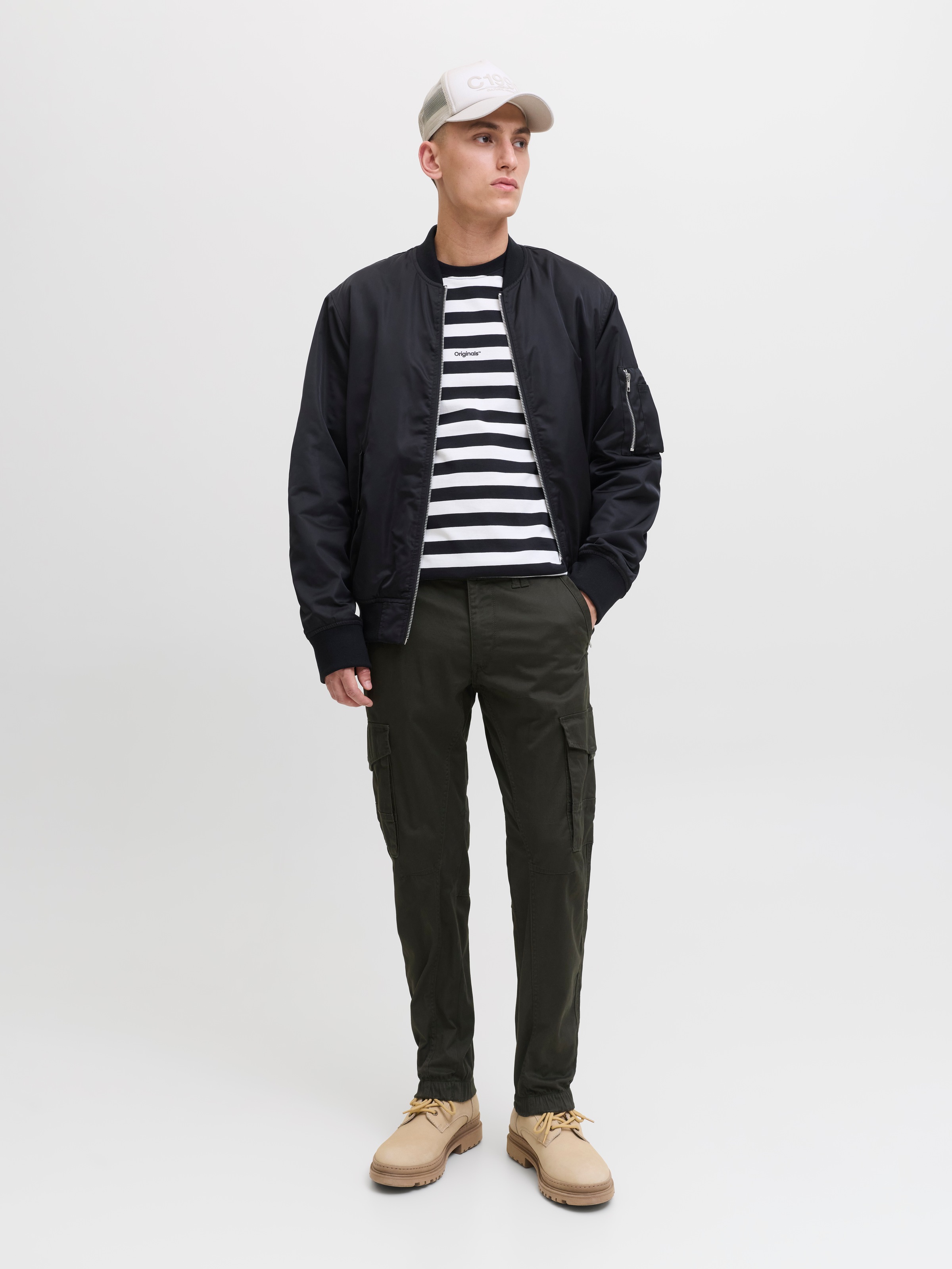 Jack & Jones 1100000002199 »PAUL FLAKE«  mélange coton, coupe régulière