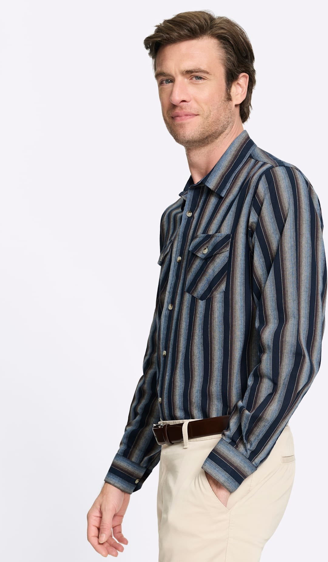 Marco Donati Langarmhemd