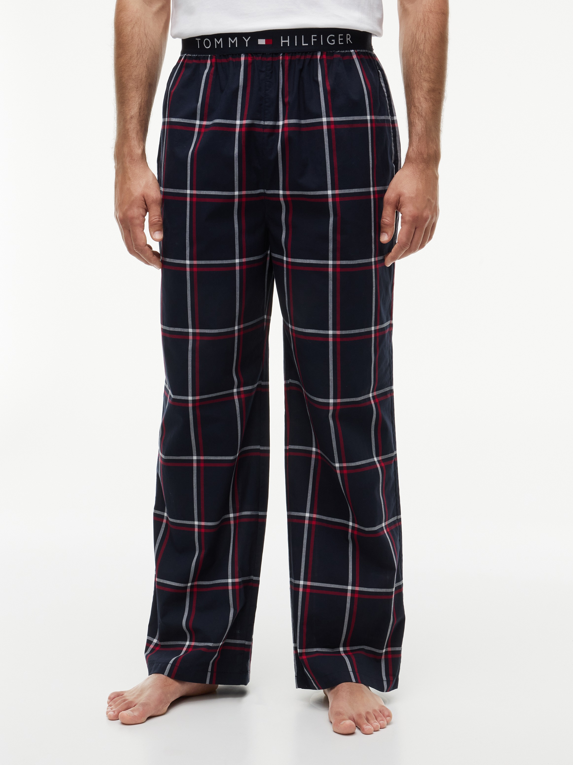 Tommy Hilfiger Underwear Relaxhose »WOVEN PANT PRINT«  Klassisches Karo-Design, Komfortabler Elastikbund