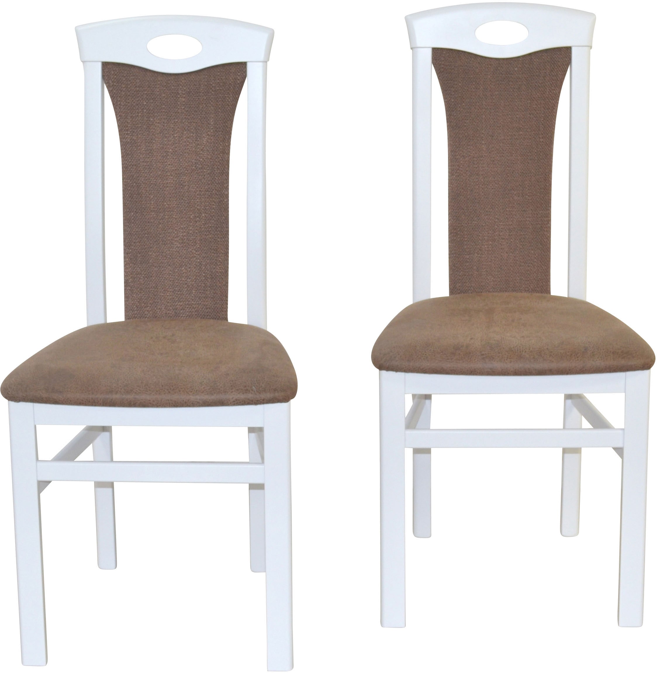 HOFMANN LIVING AND MORE Essgruppe »5tlg. Tischgruppe« Spar-Set, 5tlg. Tischgruppe, 5 Stk. tlg. Stühle montiert