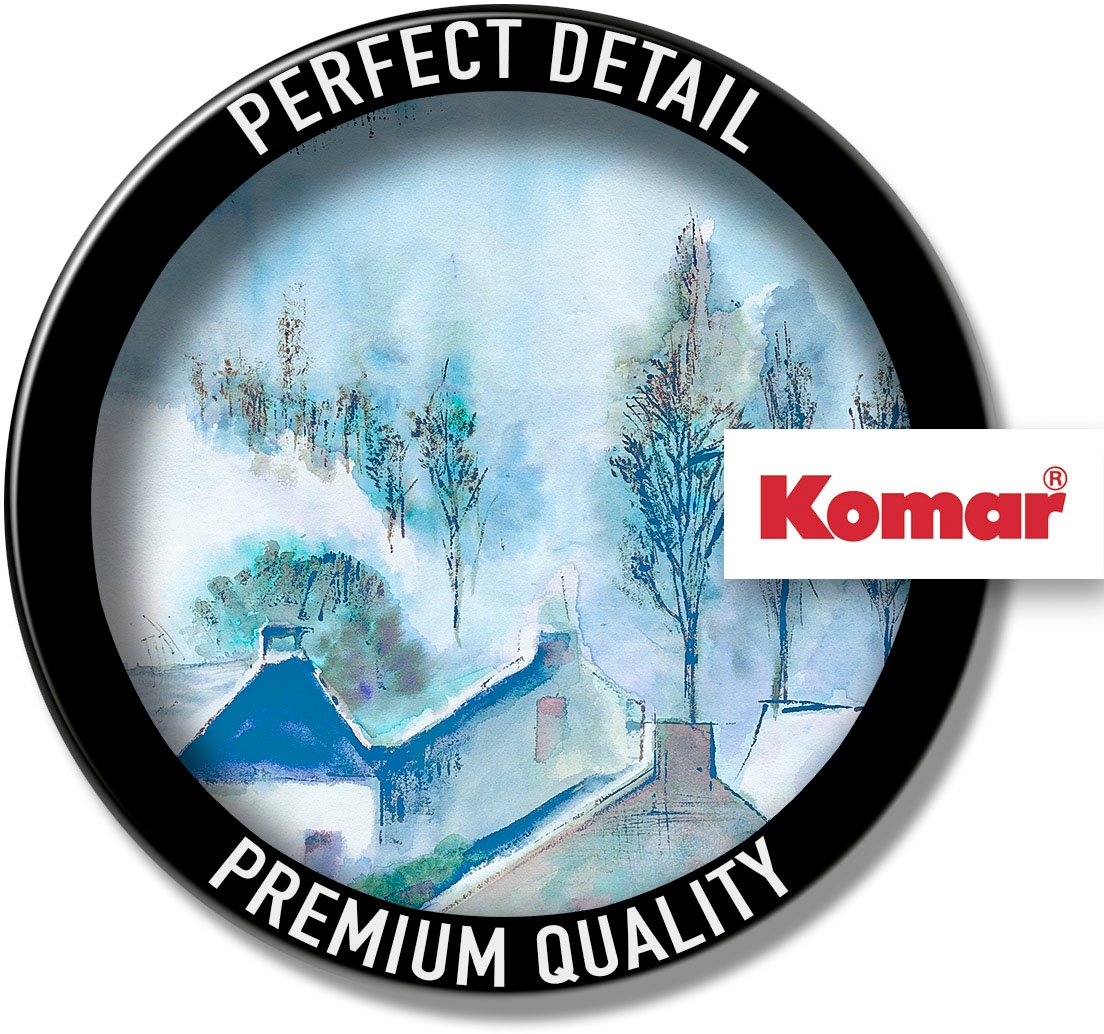 Komar Vliestapete »Digitaldruck Vlies -  Hamlet - Grösse 200 x 250 cm« bedruckt glatt Wohnzimmer, Schlafzimmer