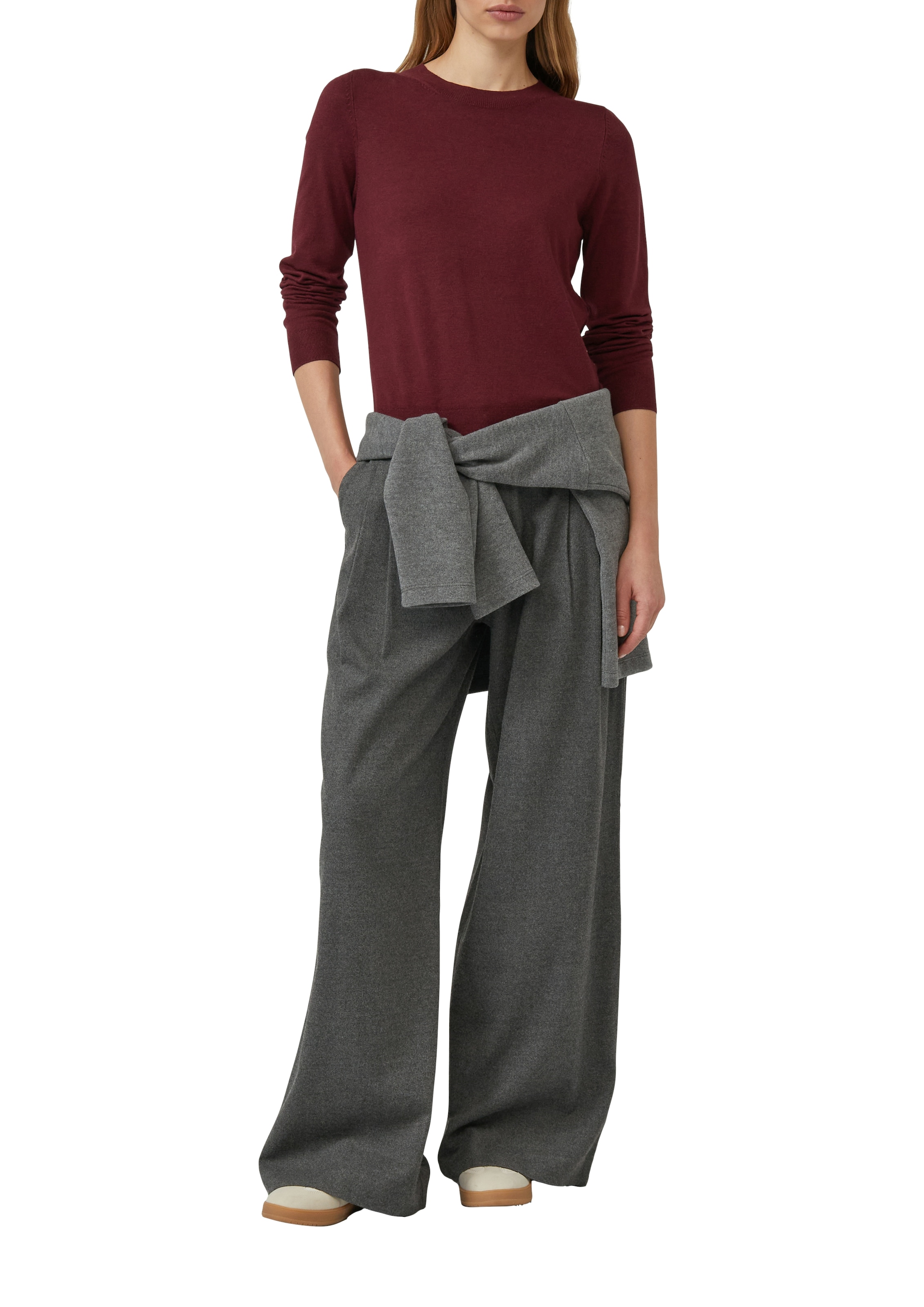 s.Oliver Strickpullover mit Stehkragen