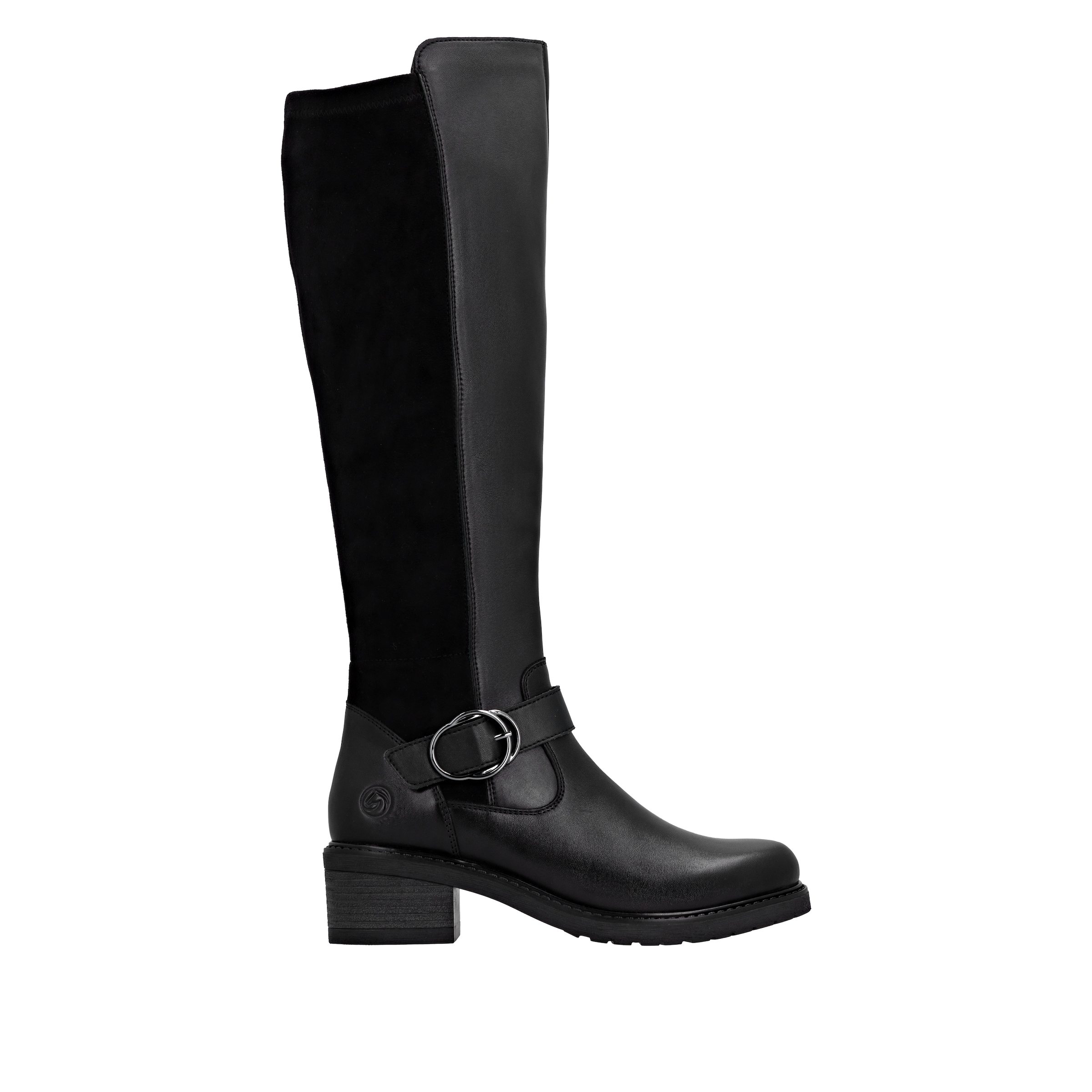 Remonte Bottes  bottes hautes, bottes stretch, talon bloc, fermeture éclair intérieure