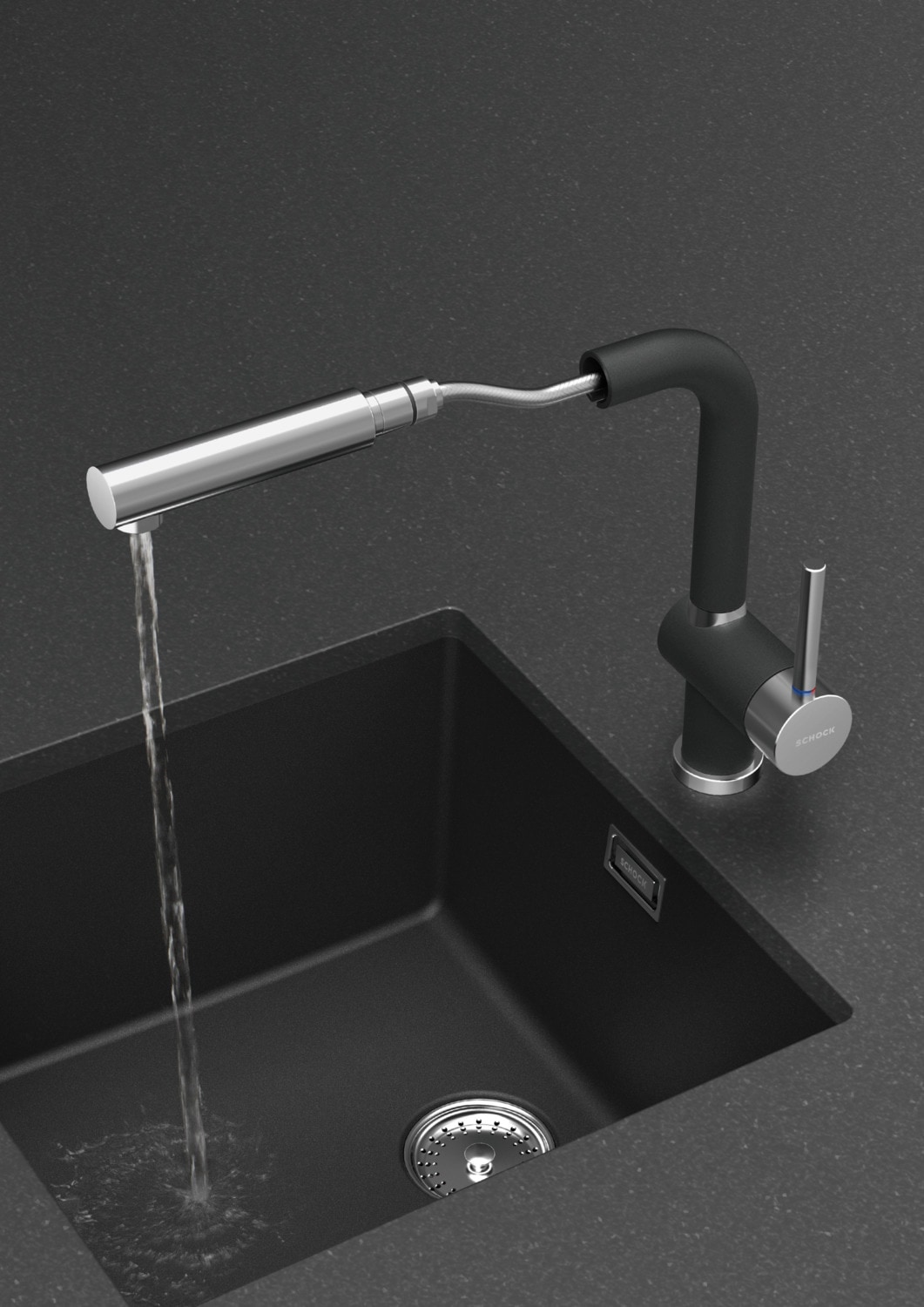 Schock Robinetterie de cuisine »Piega«