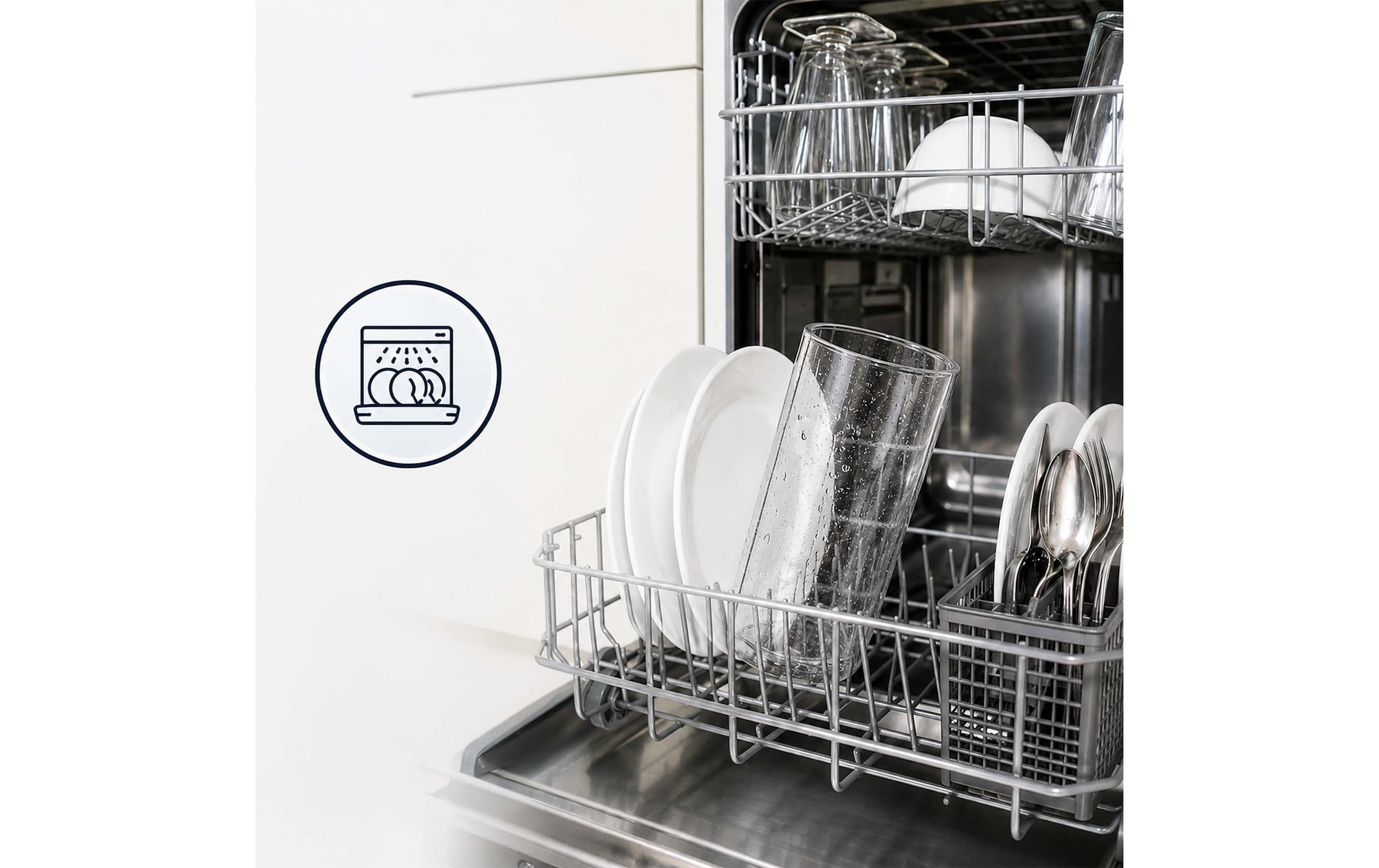 relaxdays Bocal à provisions »1,2 l« compatible lave-vaisselle