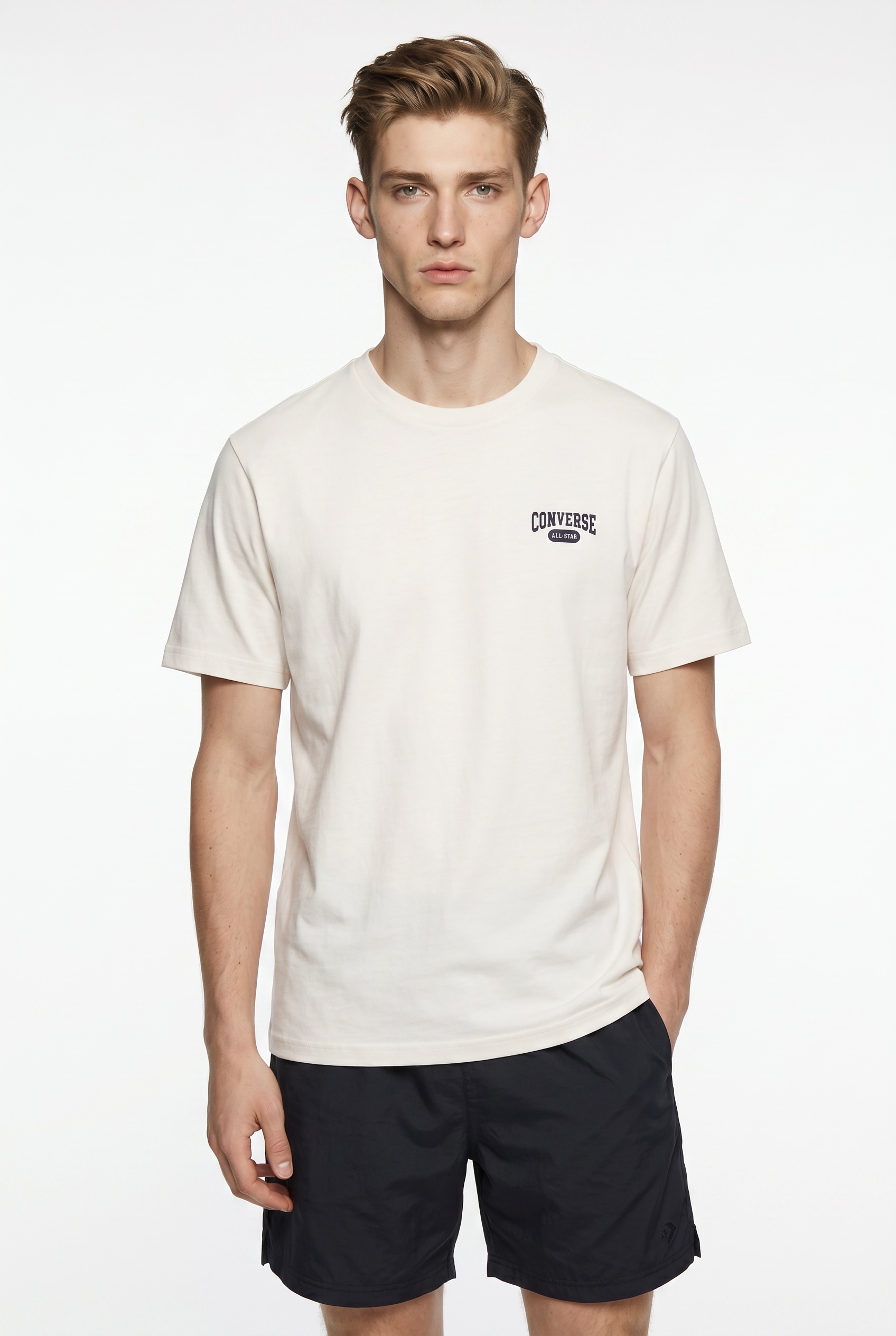 Converse T-shirt »RETRO ALL STAR T-SHIRT« sportlicher Stil, aus Baumwolle und Polyester, leichtes Gewicht
