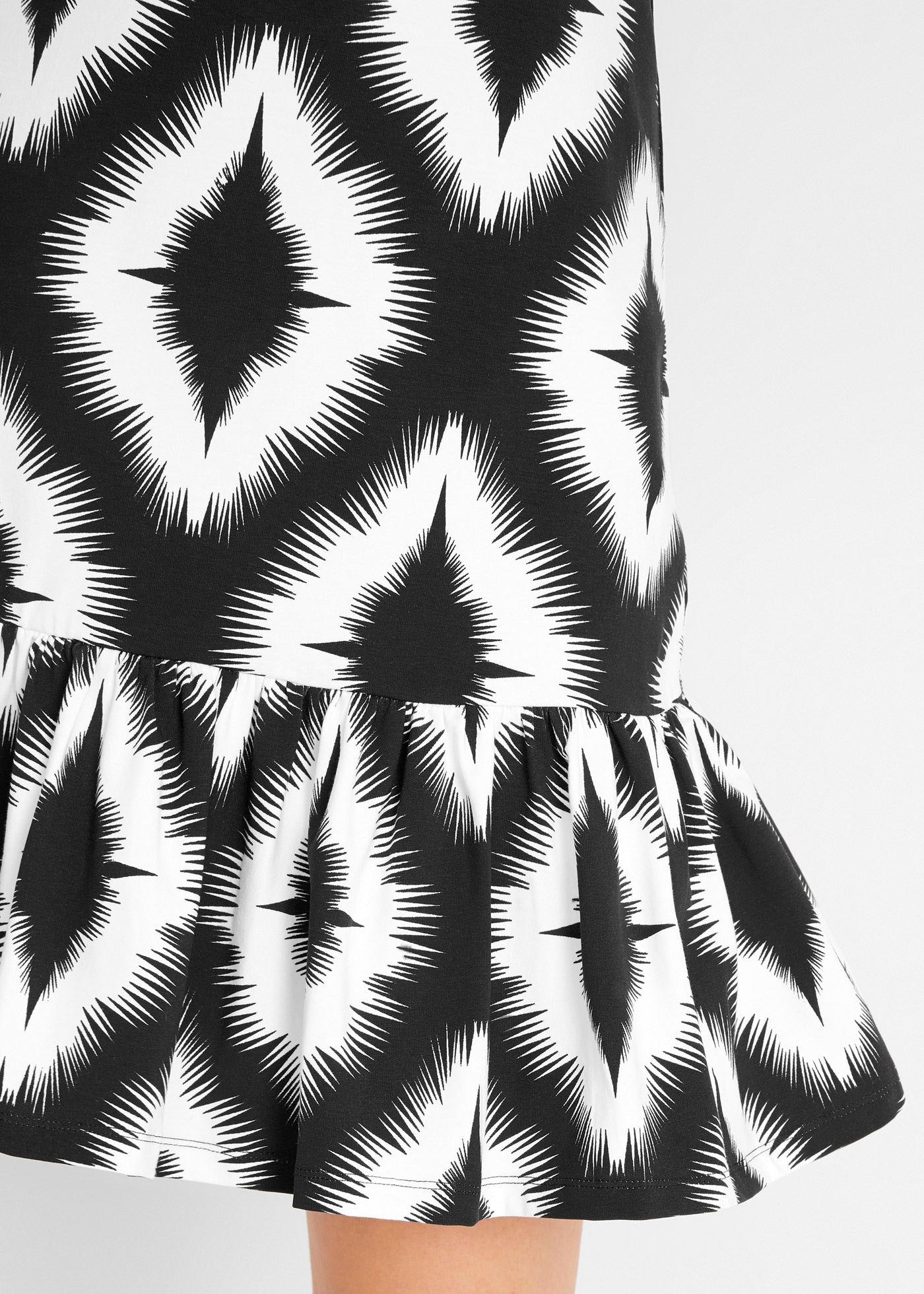 bonprix Robe en jersey »Jerseykleid aus softem Baumwoll-Mix« für eleganten Look, aus Baumwolle und Elasthan, Regular Fit