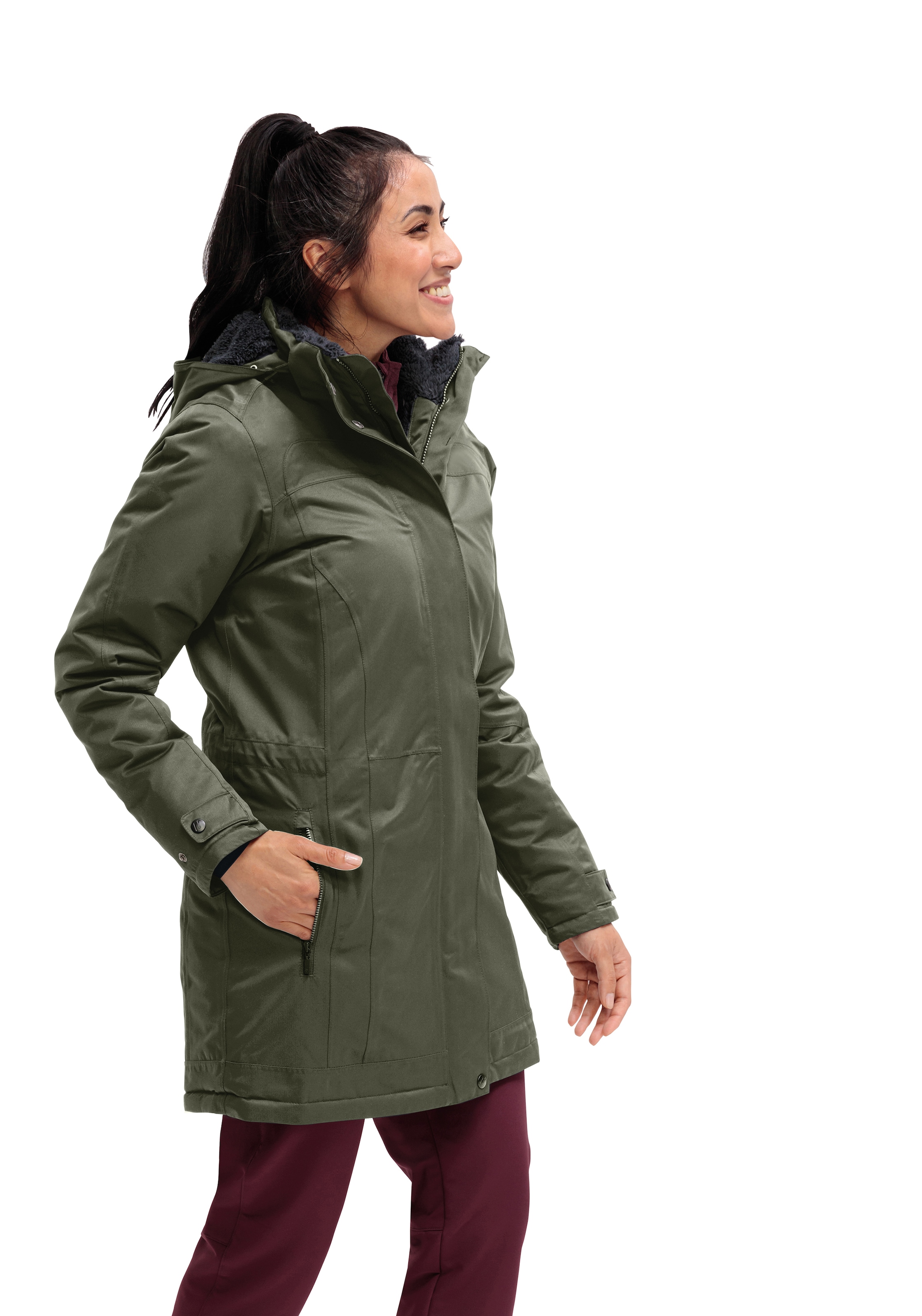 Maier Sports Veste d'hiver »Lisa 2.1« manteau femme, manteau d'hiver respirant, imperméable, coupe régulière