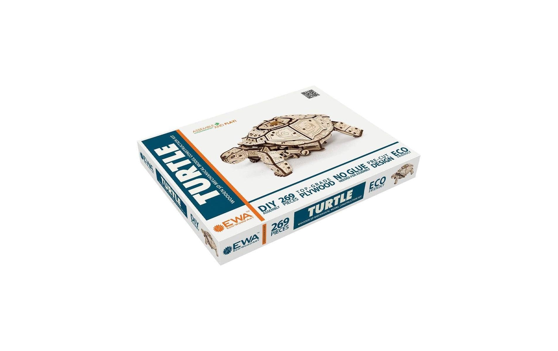   Modellbausatz »Eco-Wood-Art Schildkröte« 269 Stk. tlg.