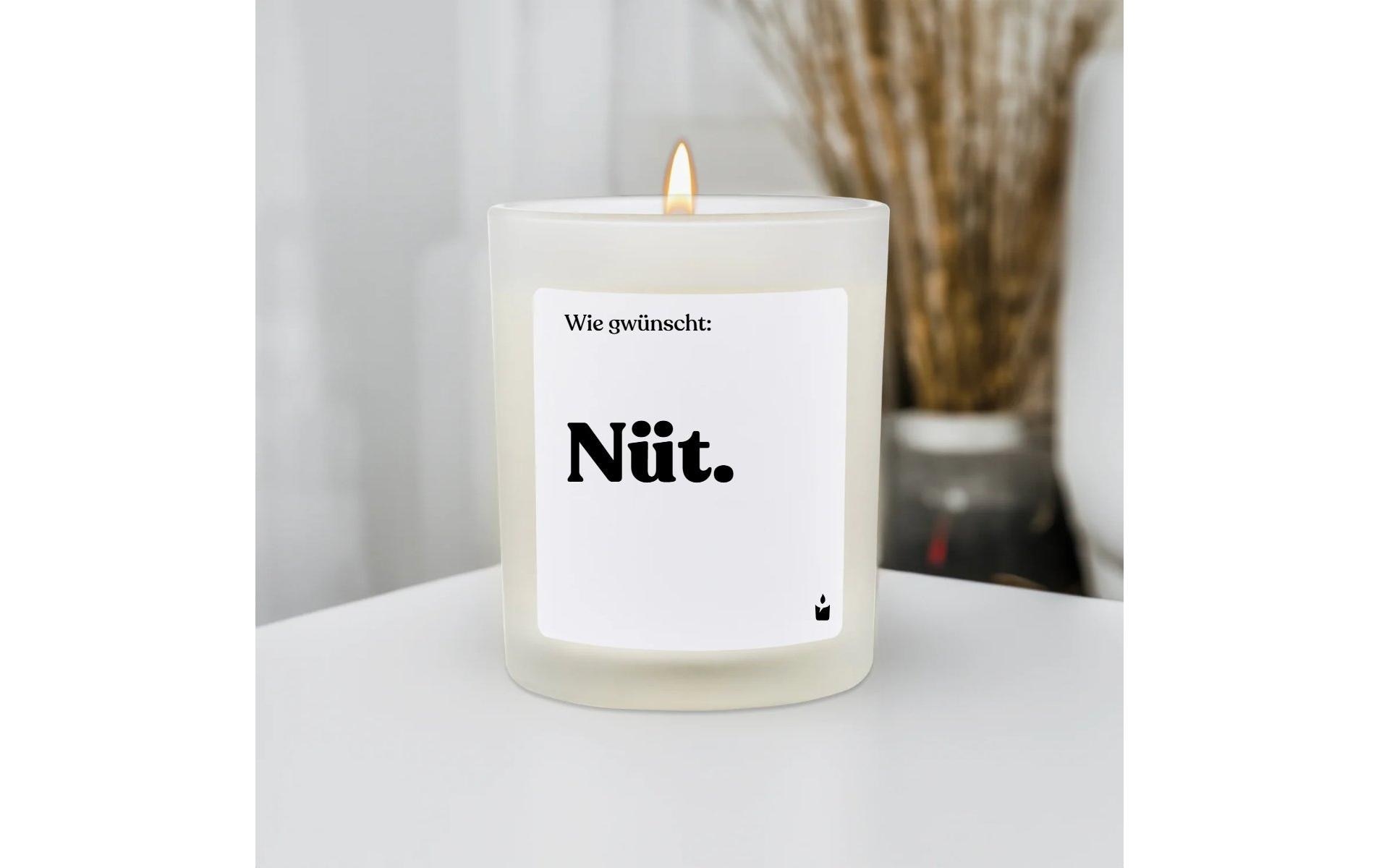   Bougie parfumée »ChattyCandles Wie gwünscht: Nüt 6,7 x 8 cm«