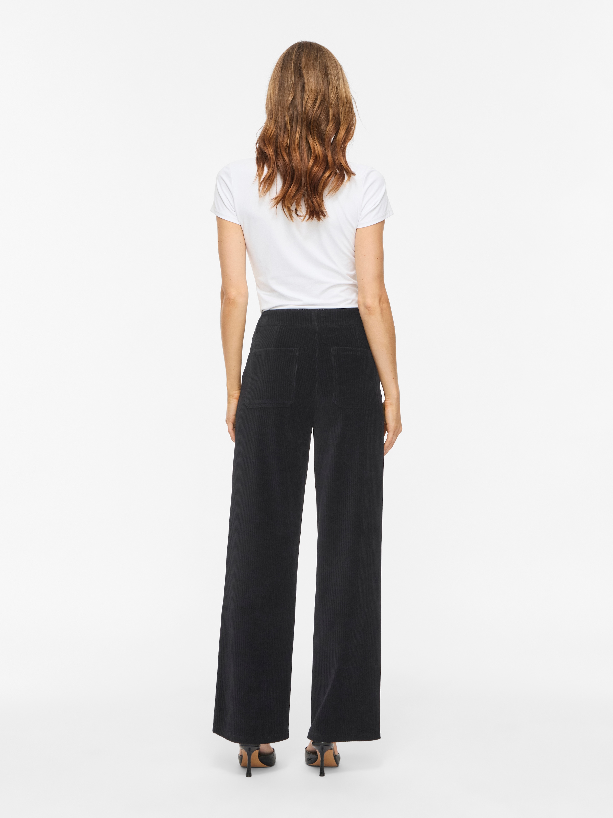 Vila Cordhose »VIKITA RW WIDE CORDUROY PANTS - NOOS«