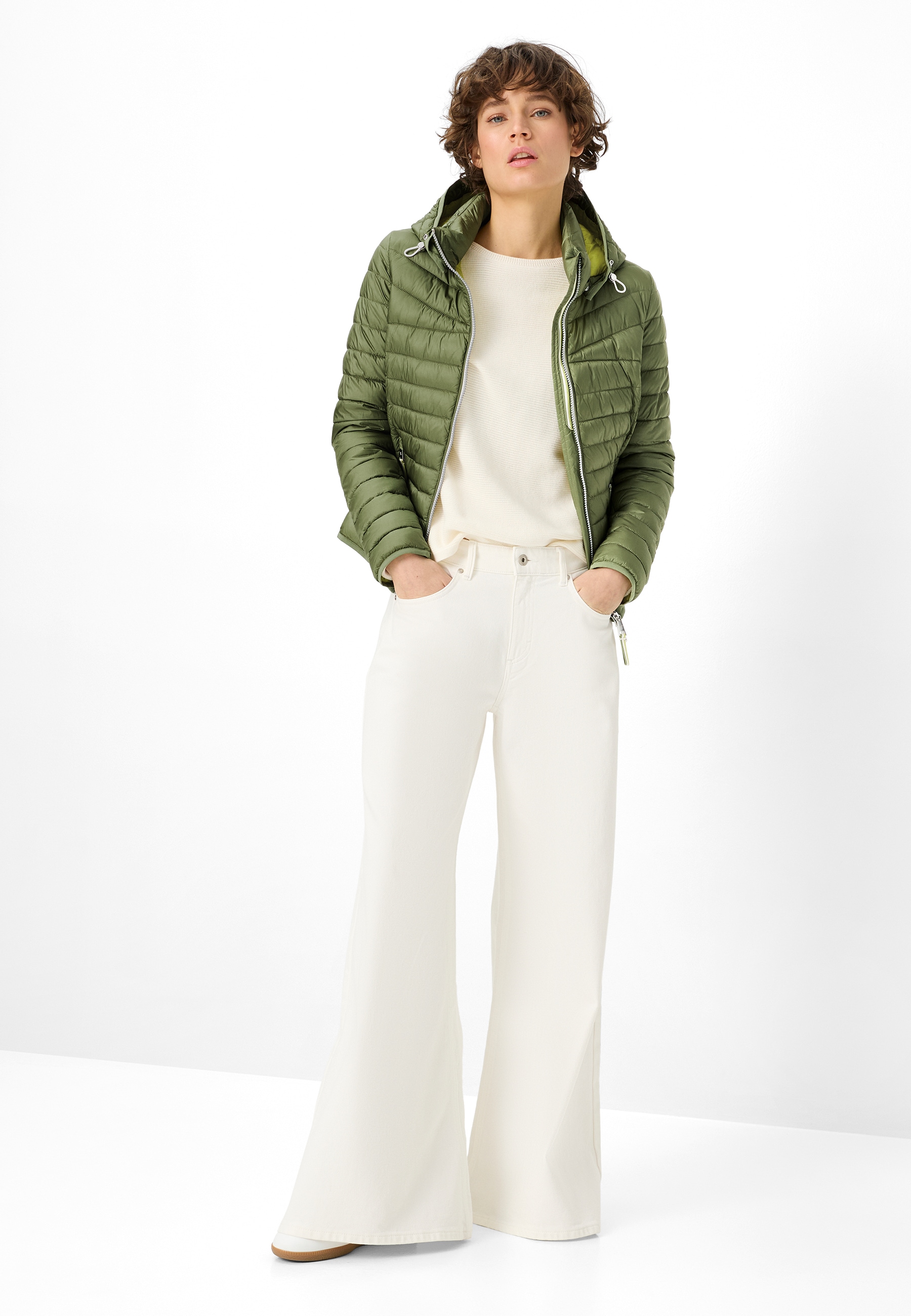 Fuchs Schmitt Veste matelassée mit Kapuze abnehmbare Kapuze, Regular Fit, 2-Wegereissverschluss