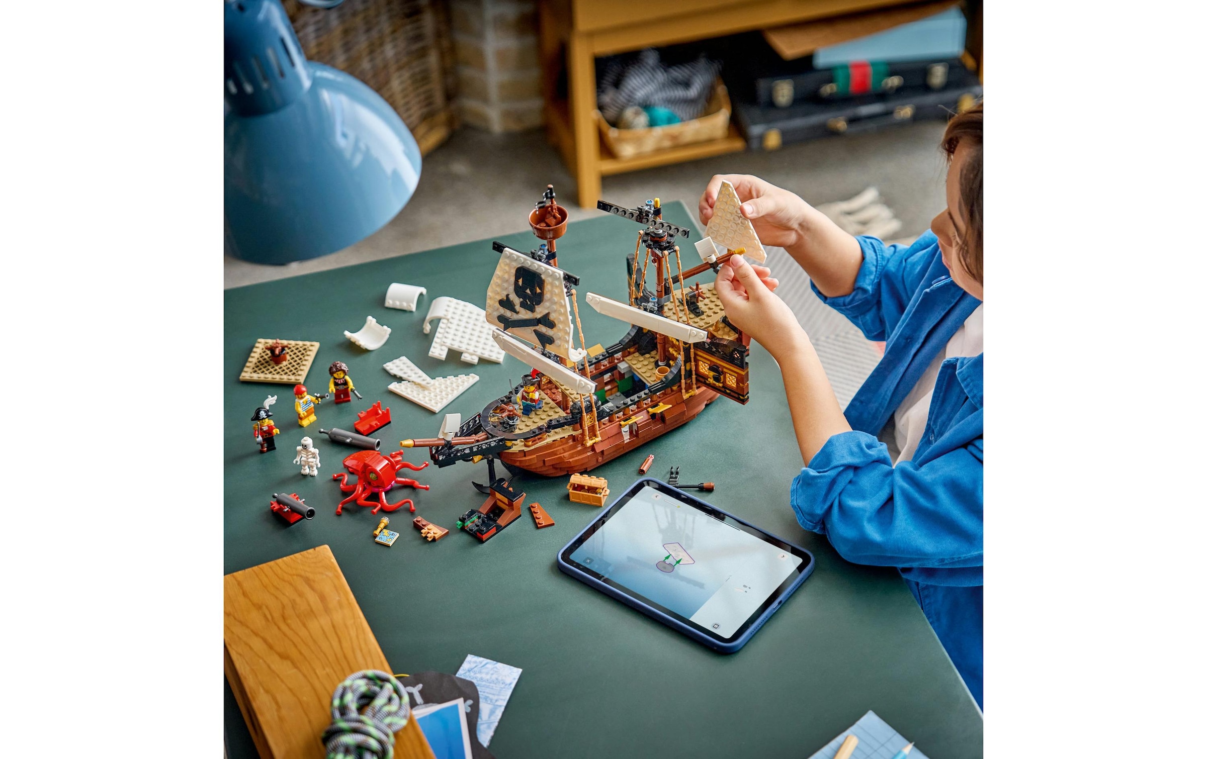 LEGO® Pions de construction »Legendäres Piratenschiff (31387), LEGO Creator« fabriqué en Europe