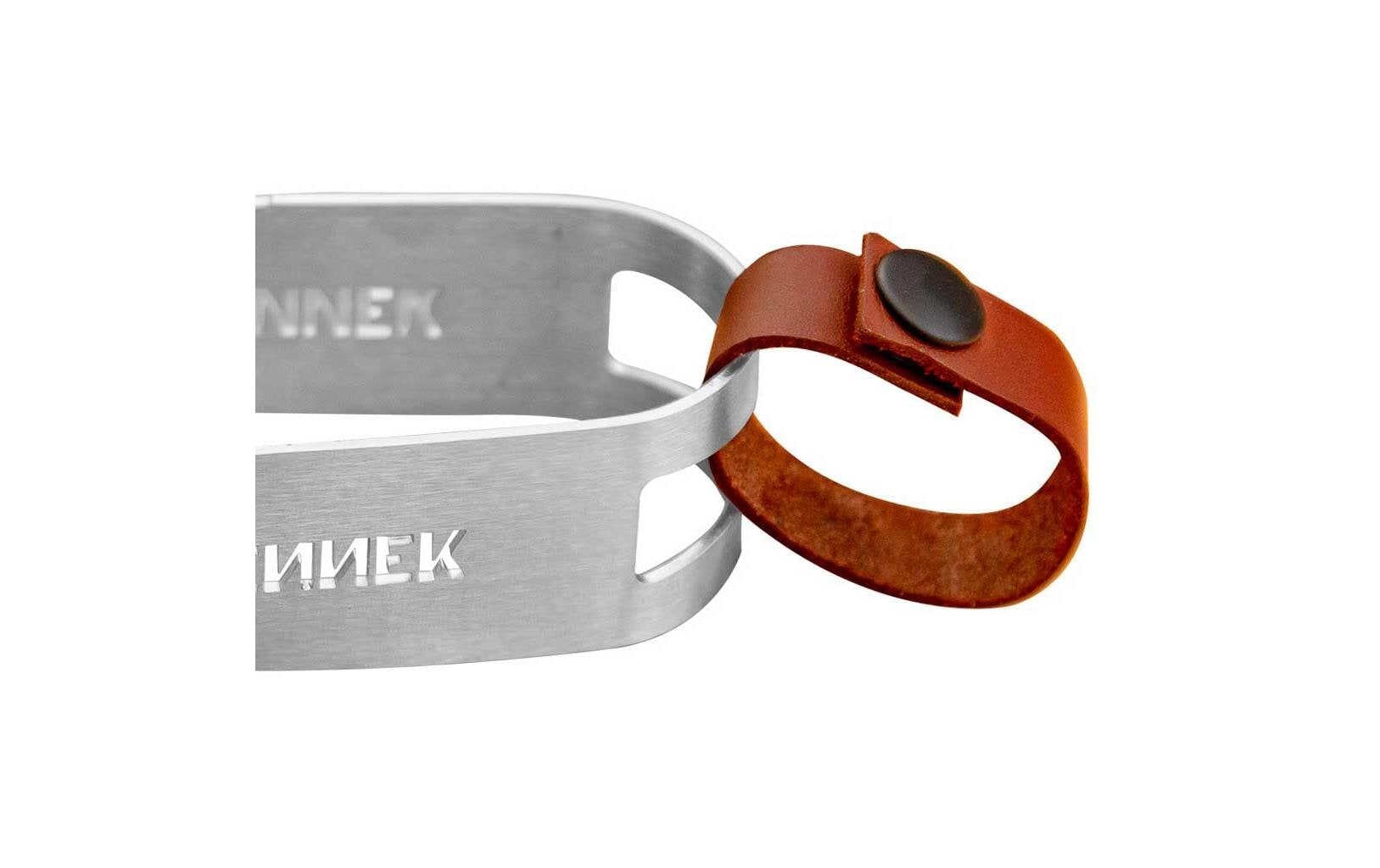 Fennek Grill Pince à barbecue »gross Silber«