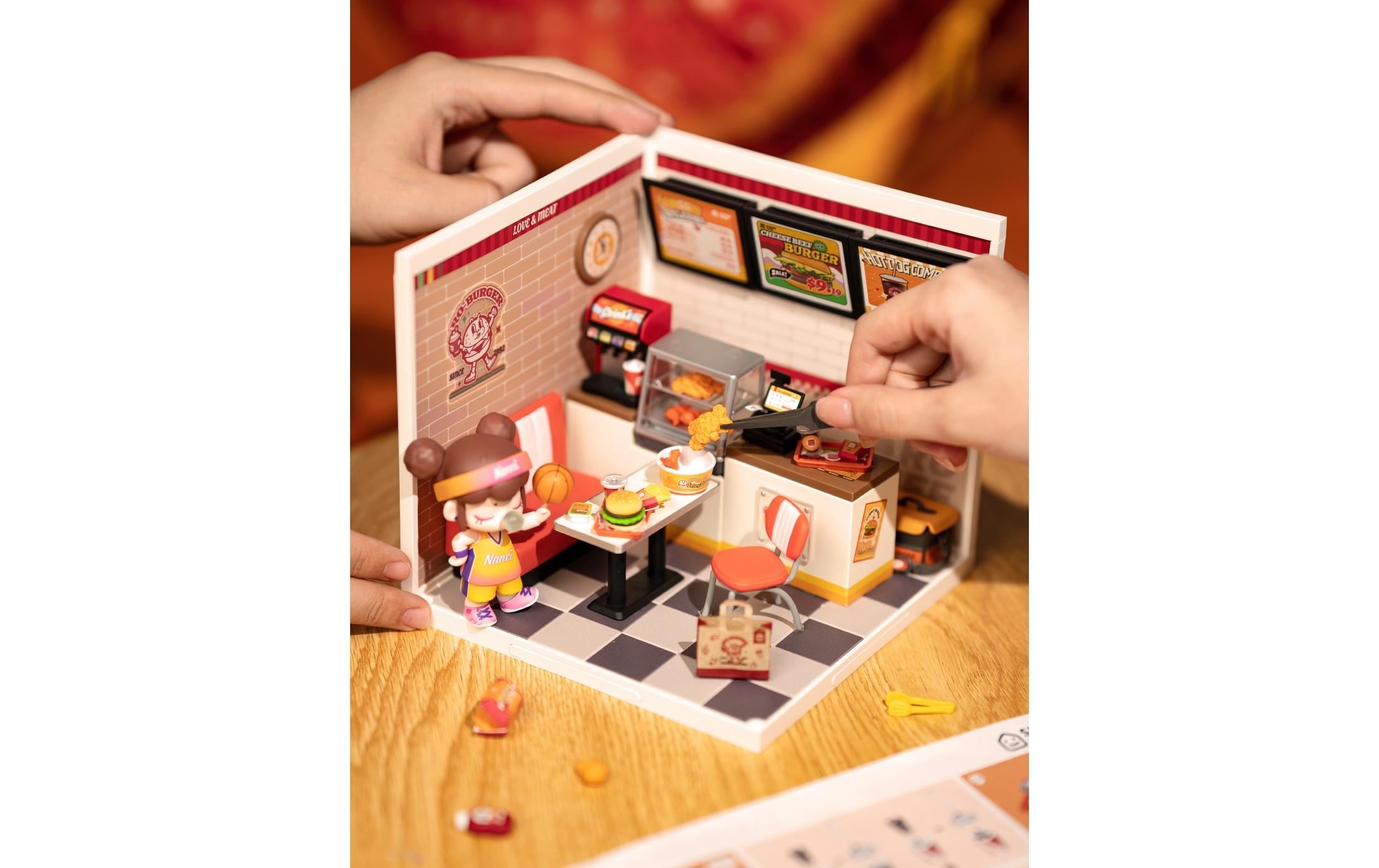   Kit de modèles réduits »RoboTime Yum Yum Burgers«