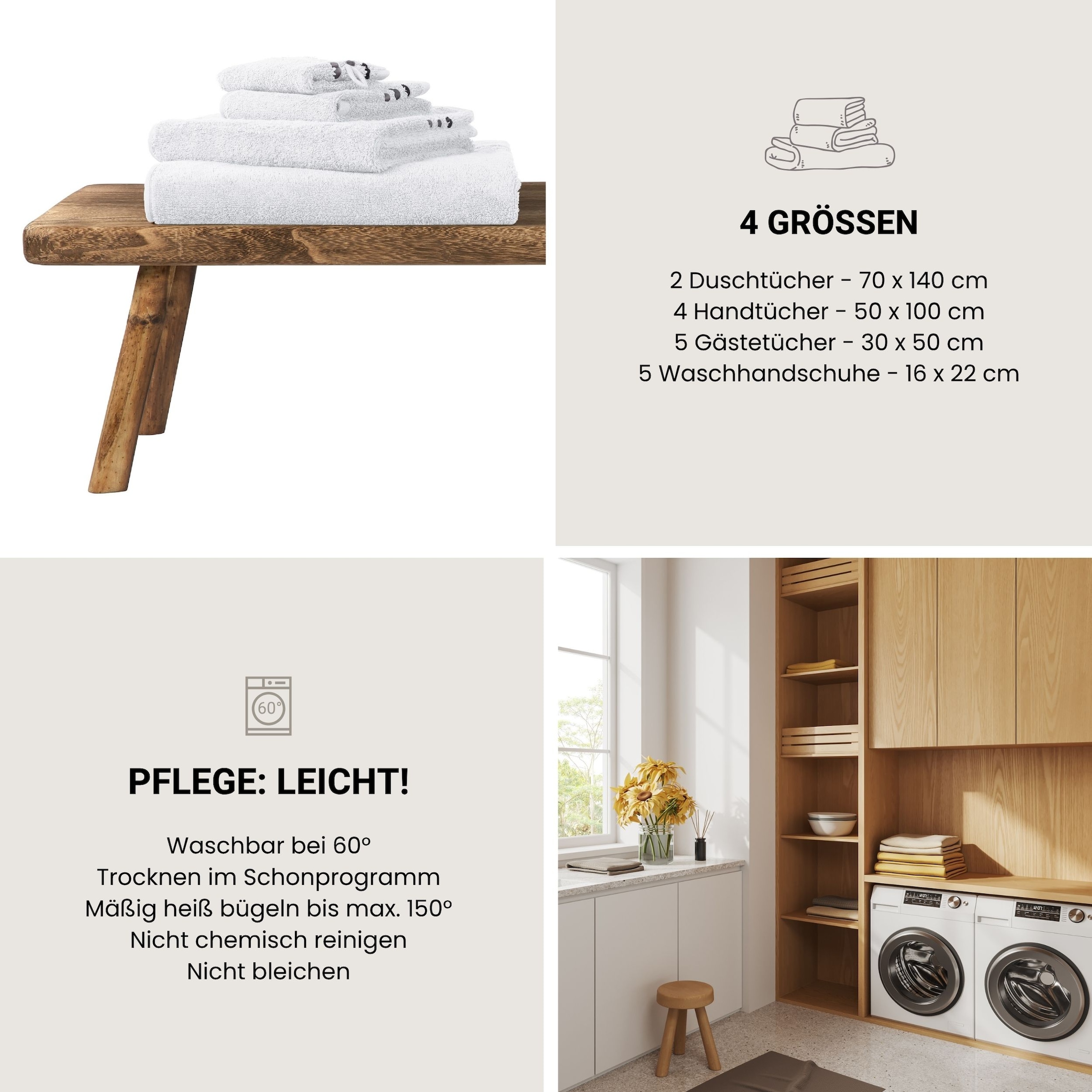 Schiesser Gant de toilette »Skyline Color aus 100 % Baumwolle mit eleganter Streifenbordüre« MADE IN GREEN by OEKO-TEX®