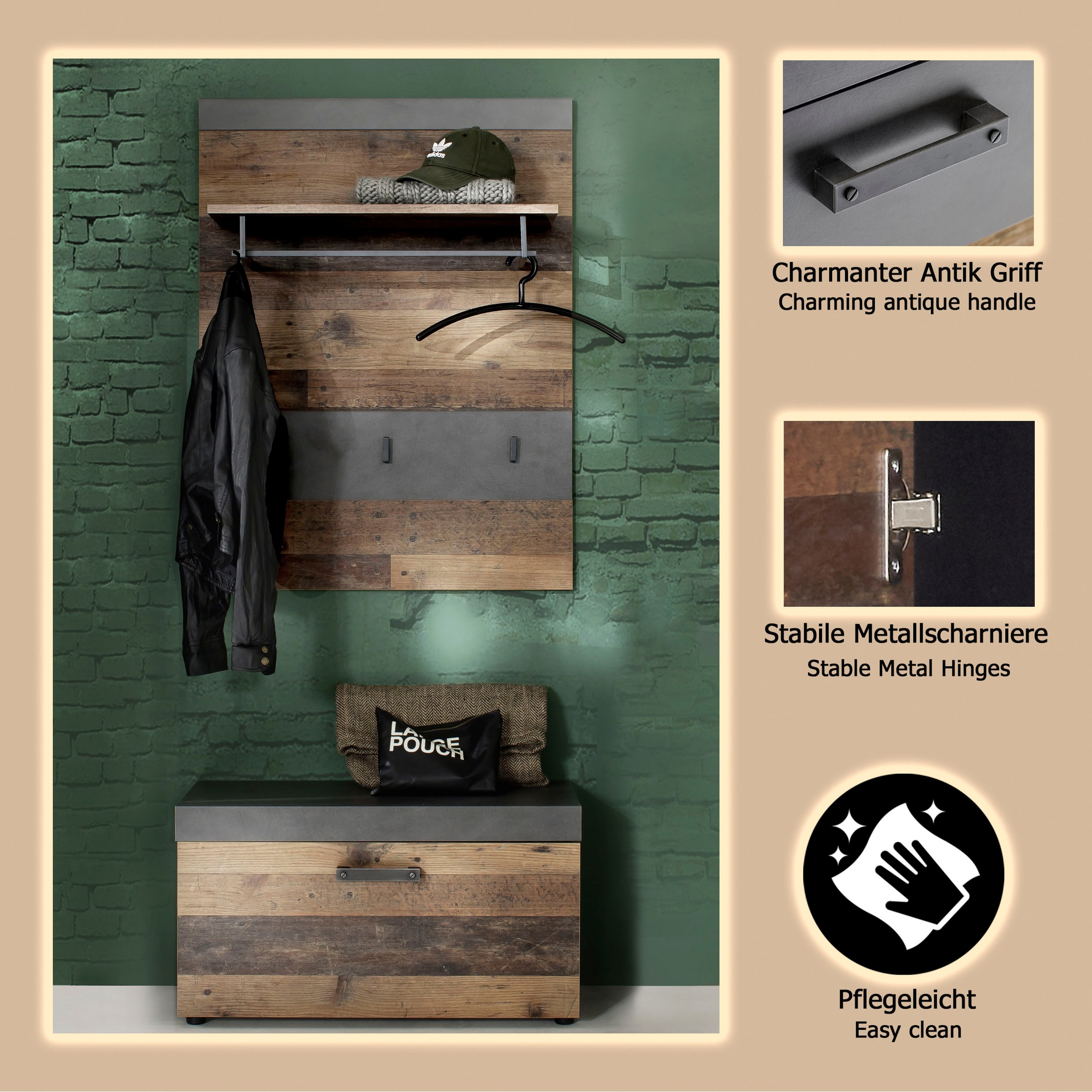 INOSIGN Ensemble de vestiaires »Ilana« Set, 2 cuis tlg.