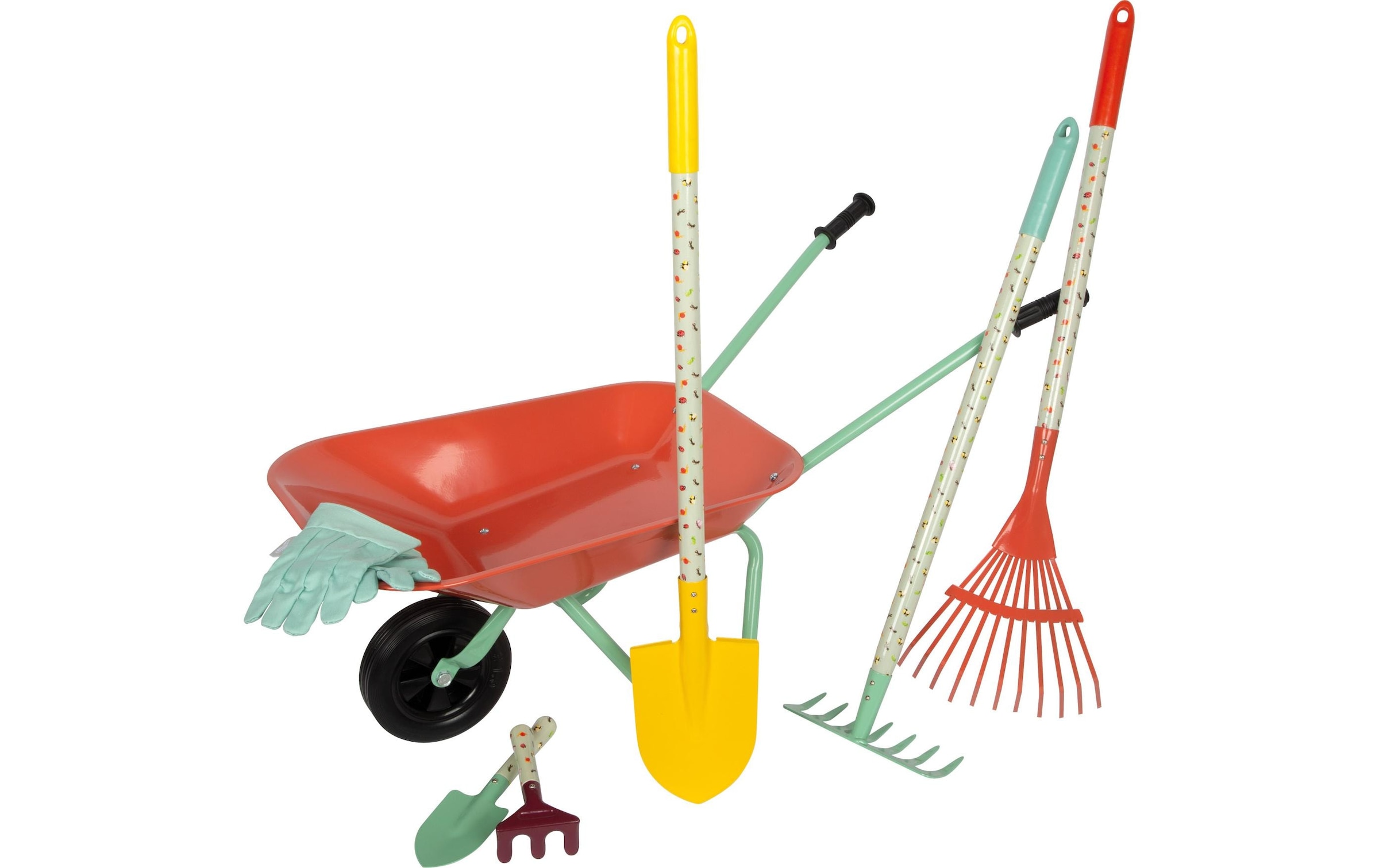 Small Foot Set de jardinage jouet »Grosses mit Schubkarre Tiny Garden«