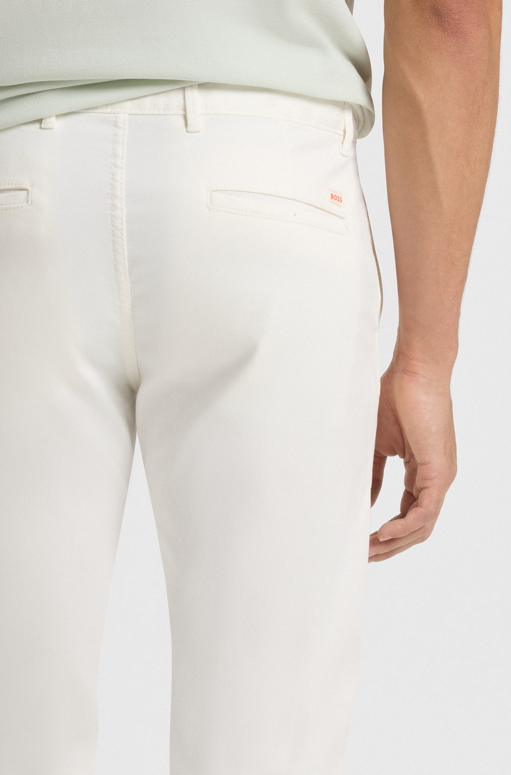 BOSS ORANGE Chinos »slim«  mit Gesässtaschen