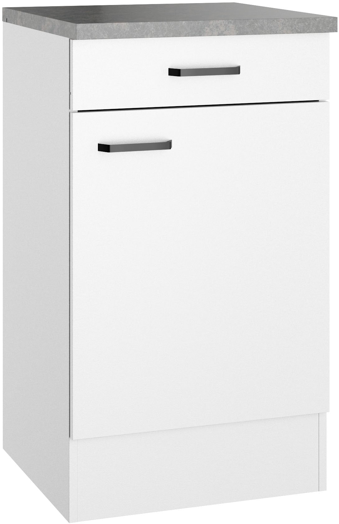 OPTIFIT Armoire basse »OPTImulti« Breite 50 cm, Tiefe 50 cm, mit 1 Tür, 1 Schubkasten, 1 Einlegeboden