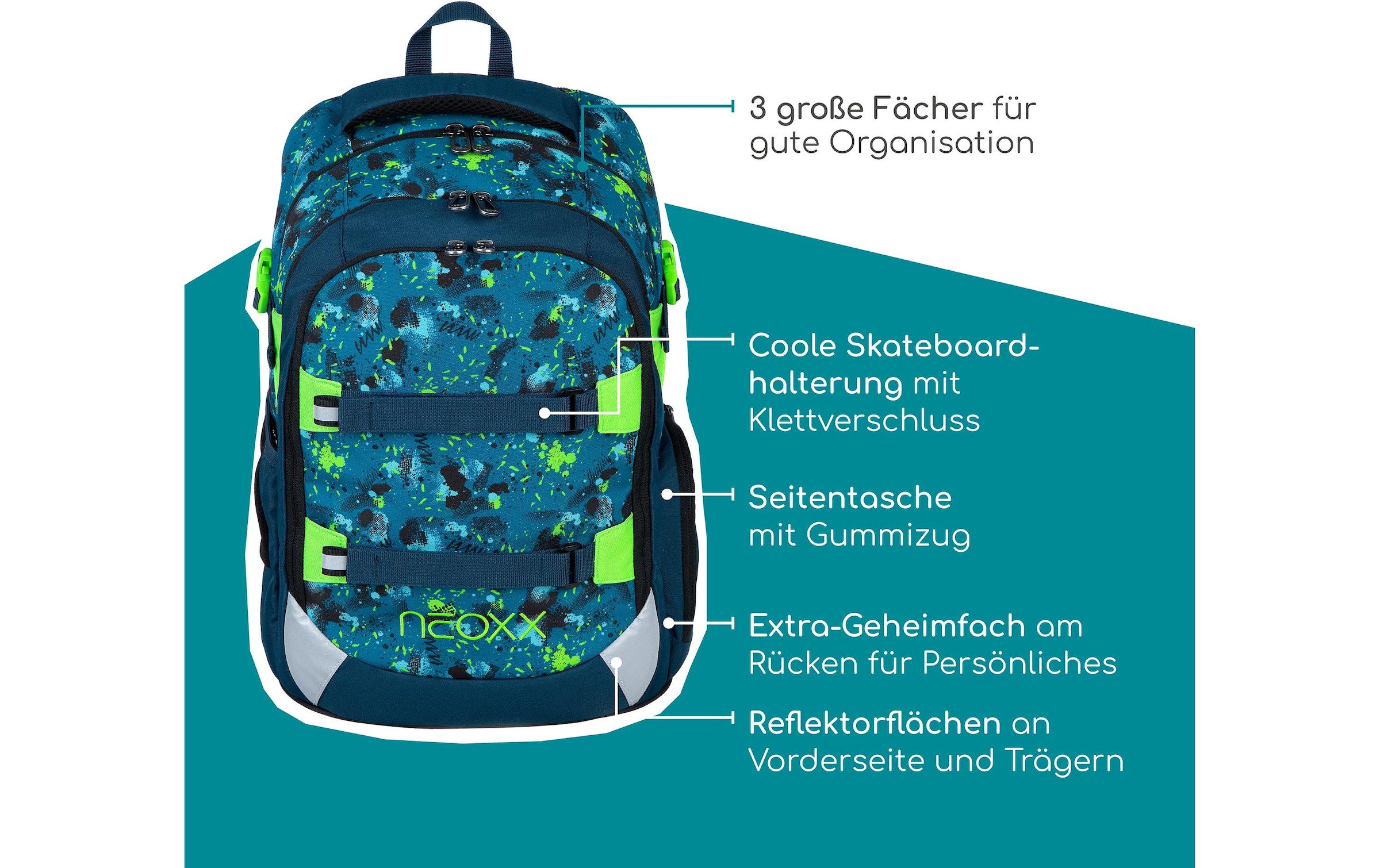 neoxx Schulrucksack »Active Pro«