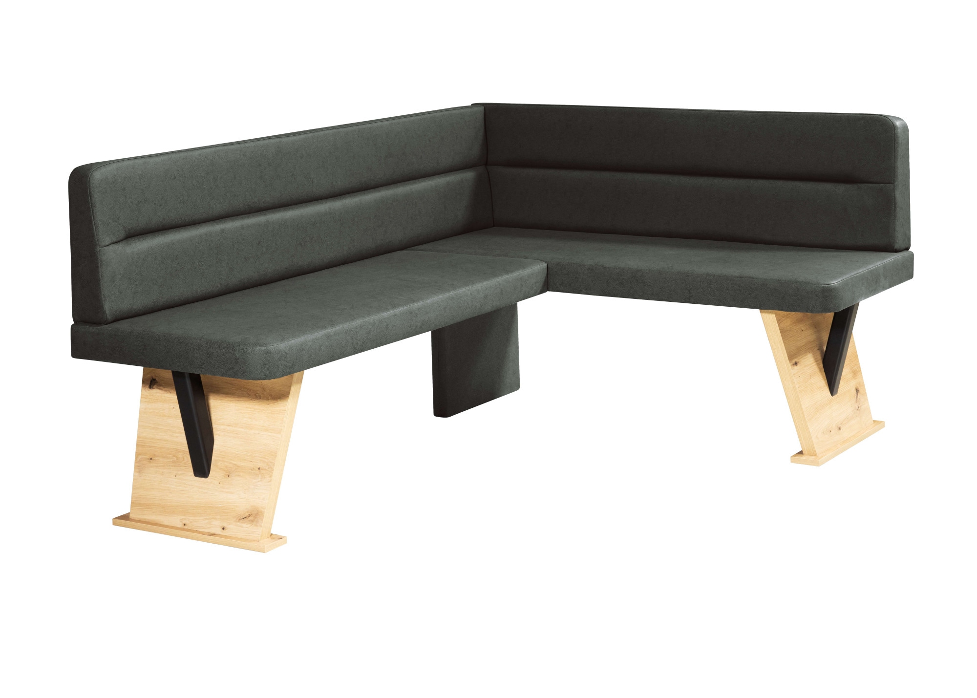 Home affaire Eckbankgruppe »Laros Sitzgruppe, Eckbank, Stühle, Tisch« Set, 4tlg Set,  perfekt für Küche, Esszimmer, Wohnzimmer, Bestseller