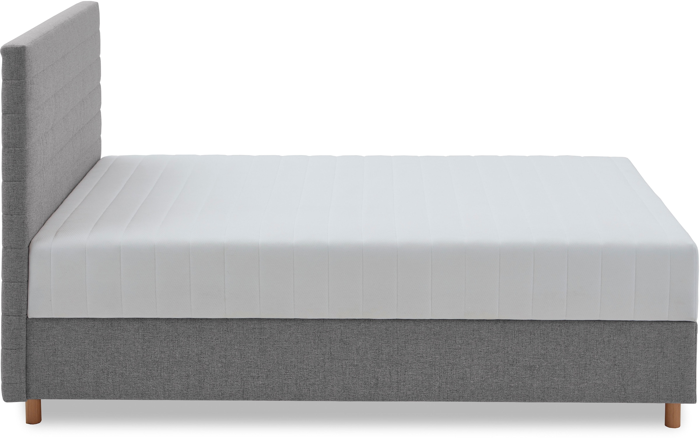 ATLANTIC home collection Stauraumbett »Josie« mit Taschen-Federkernmatratze und Bettkasten