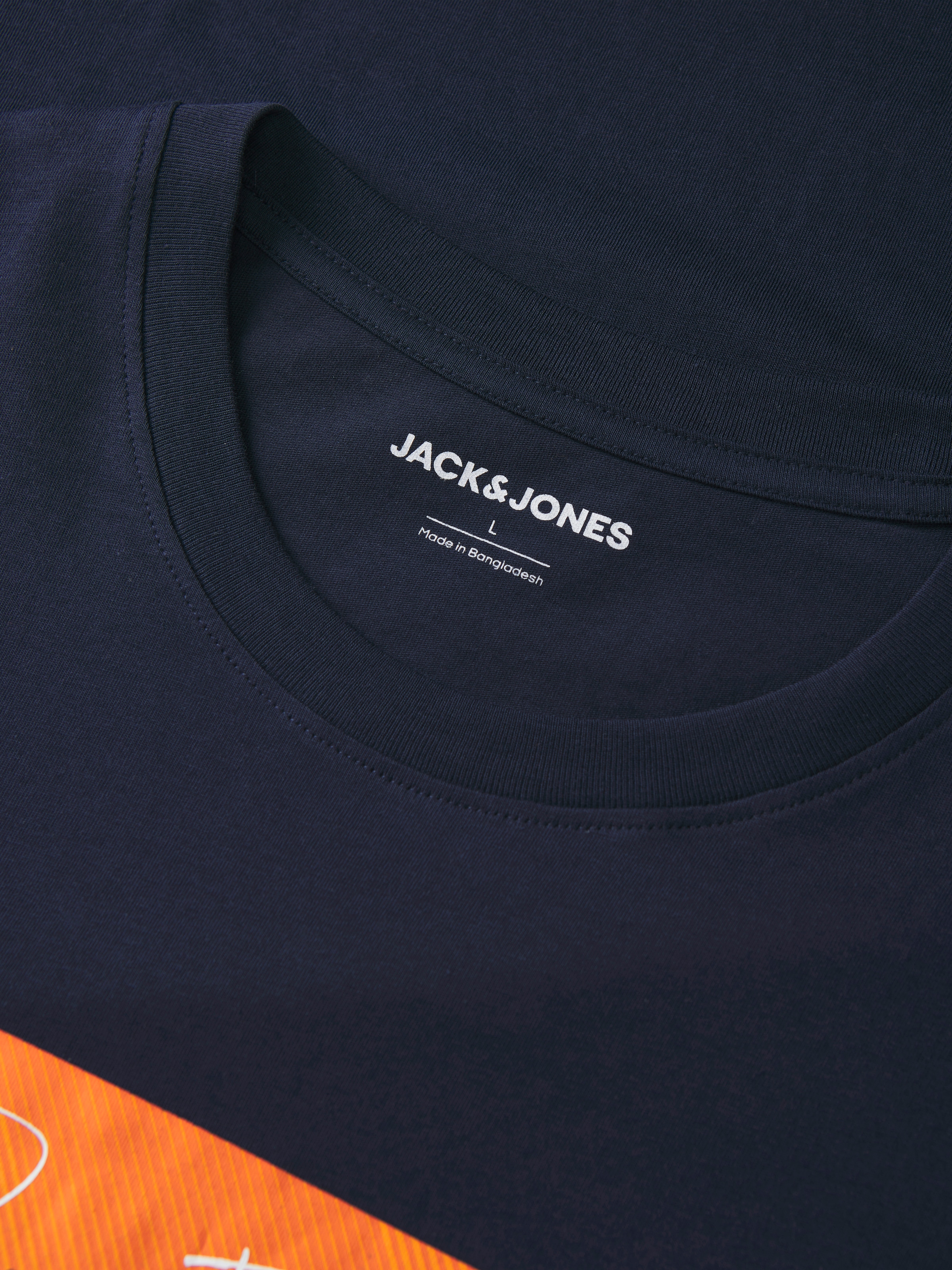 Jack & Jones PlusSize Shirt à col rond »JJCOLE PRINT TEE SS CREW NECK PLS«