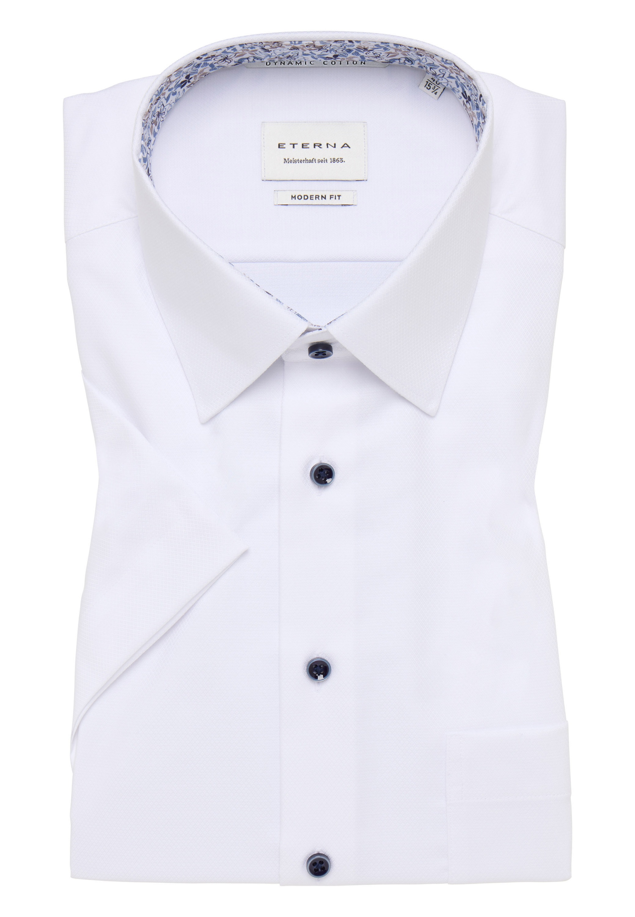 Eterna Kurzarmhemd »MODERN FIT« NON IRON (bügelfrei)