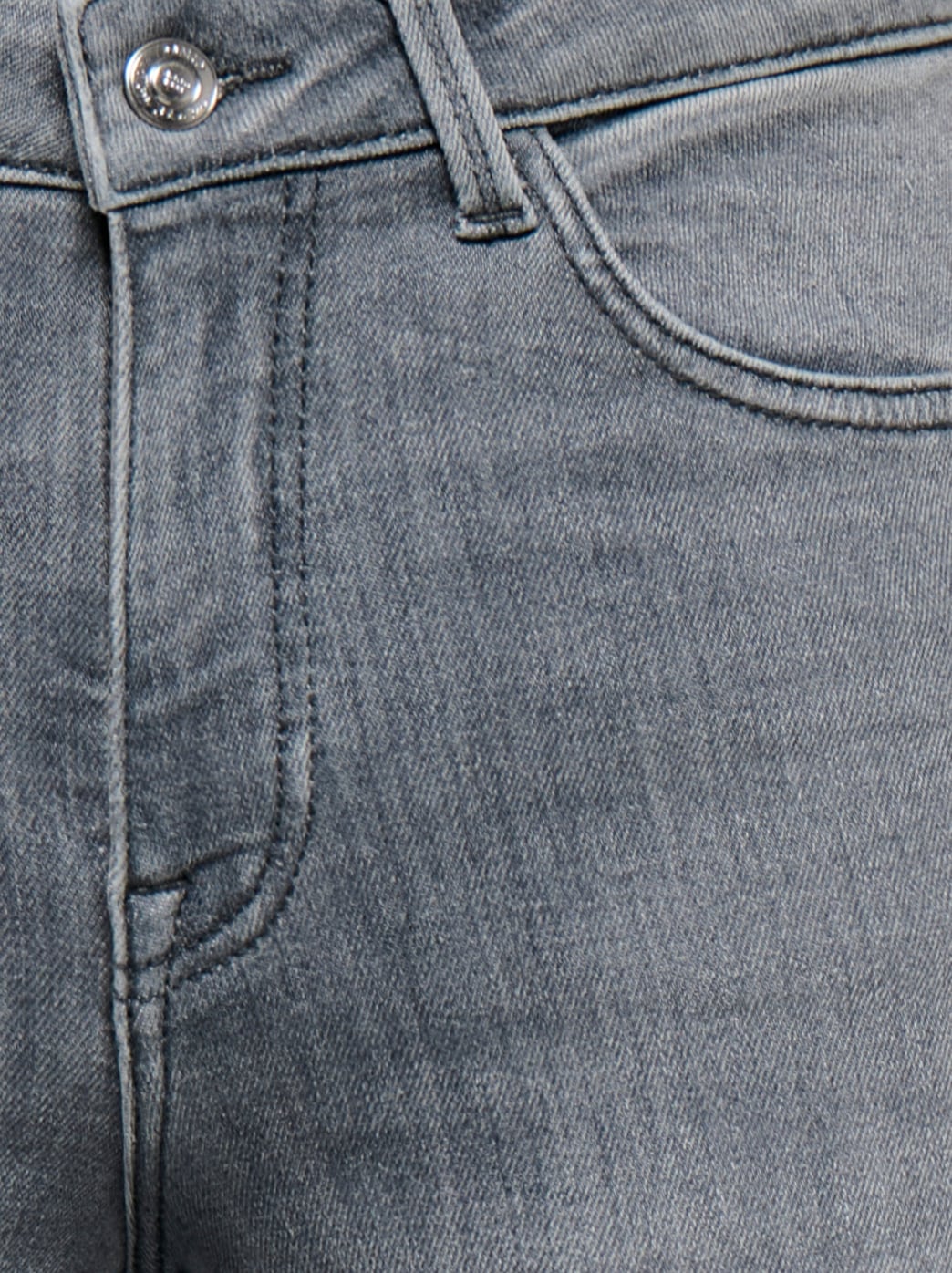 ONLY Jeans slim »ONLPOWER MW PUSH UP SLIM STRAIGHT DNM« mélange de coton, taille mi-haute, coupe slim
