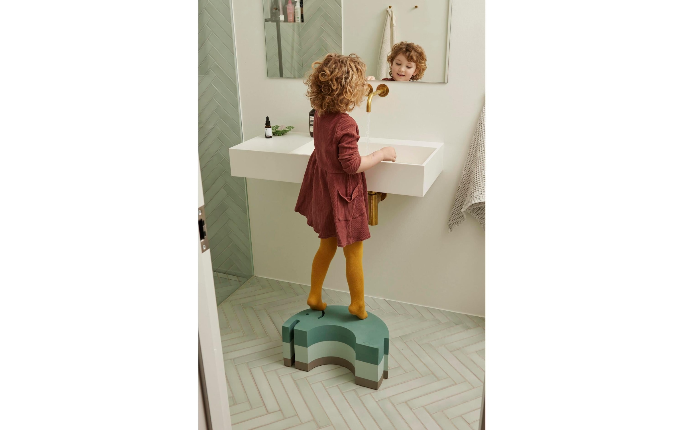   Motorikbrett »bObles Elefant M Green haze«